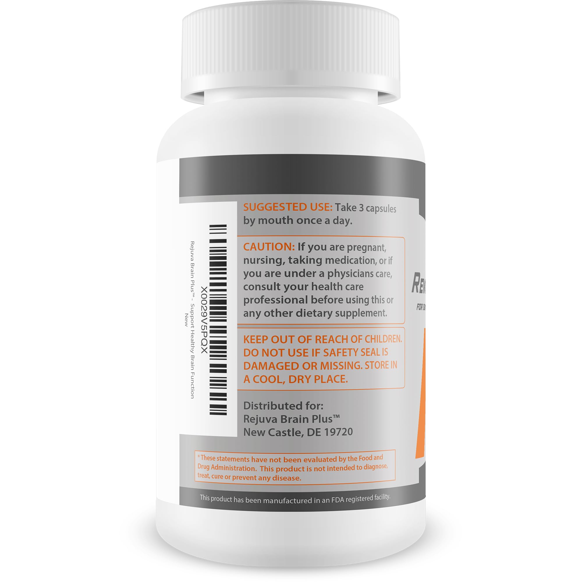 Rejuva Brain Plus Reviva Brain Plus IQ - Support Healthy Brain Function - Brain Boosting Complex Ultra Blend Formulated with Memory Support Nootropic Ingredients - Clarity - Focus - Performance Rejuva Brain Plus buy supplements canada