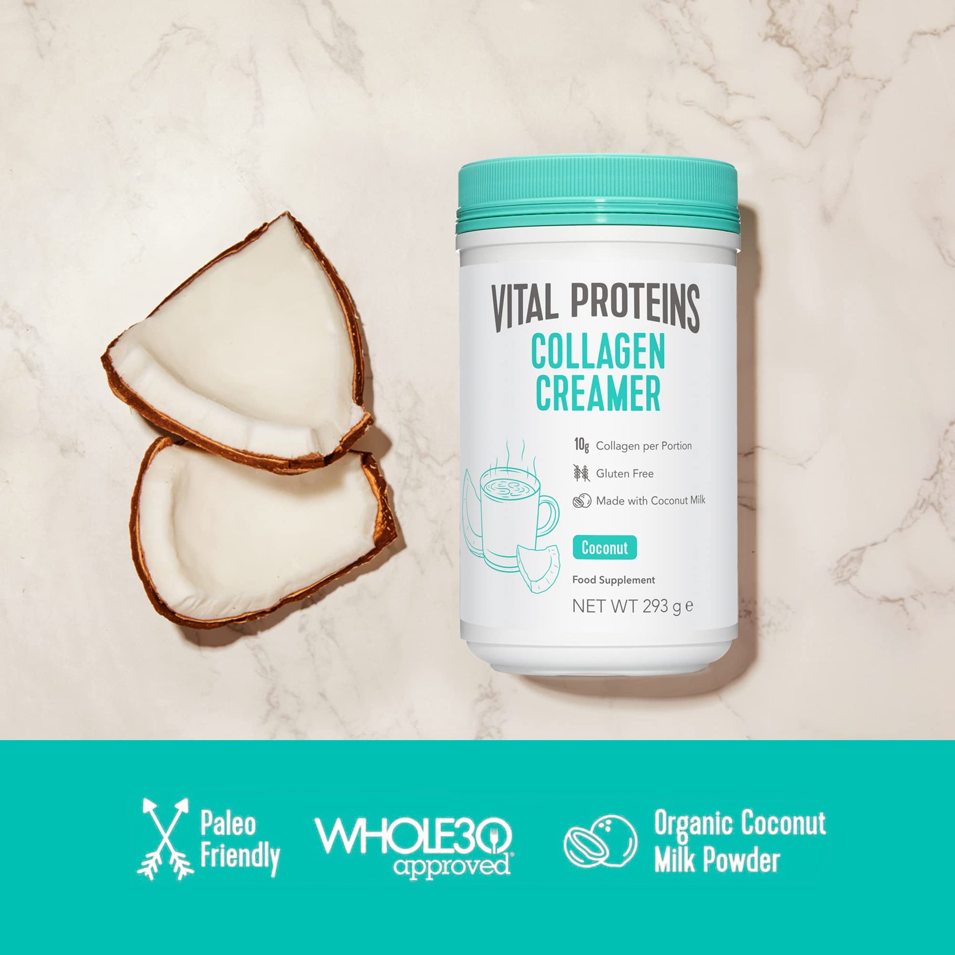 Vital Proteins Collagen Coffee Creamer, No Dairy & Low Sugar Powder with Collagen VITAL PROTEINS buy supplements canada