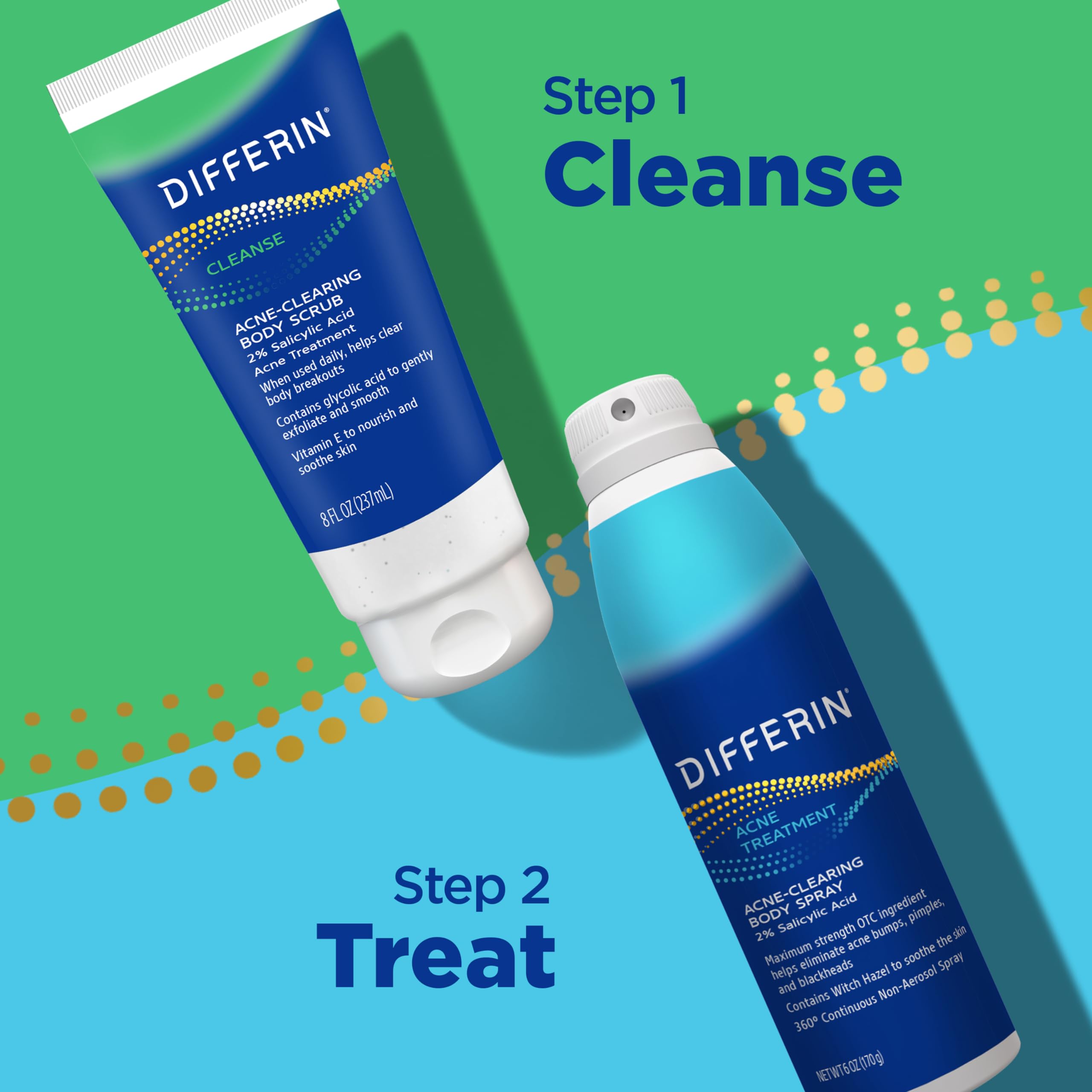 Differin Body Scrub with Salicylic Acid Acne Clearing Improves Tone and Texture Prone Skin Differin buy supplements canada