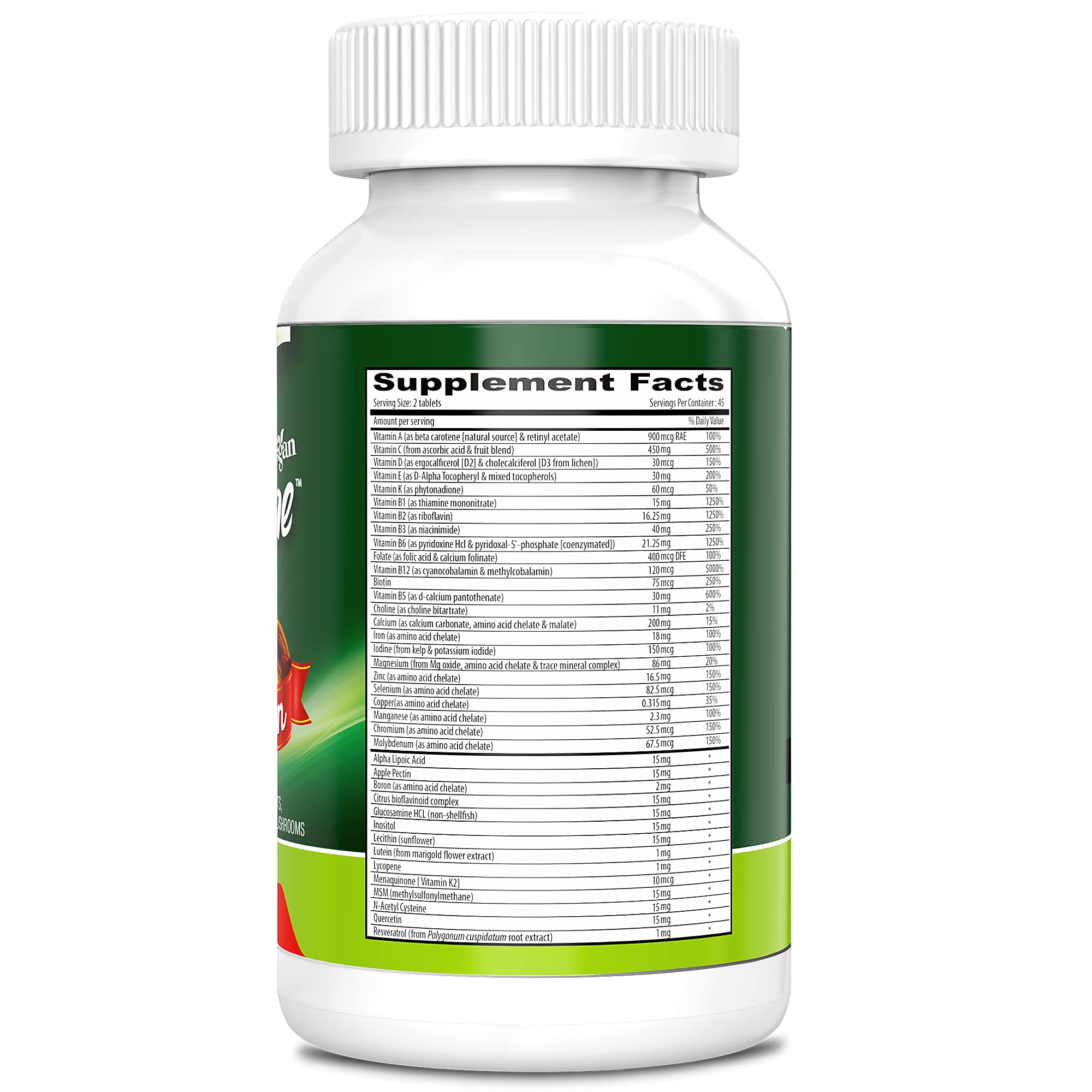 DEVA Tuba Prime Vegan Multivitamin - High-Potency Vitamin and Mineral Dietary Supplement - Antioxidants, Fruit and Vegetable Blend, Super Mushrooms, Probiotics, Prebiotics, Seeds, Herbs - 90 Tablets DEVA buy supplements canada