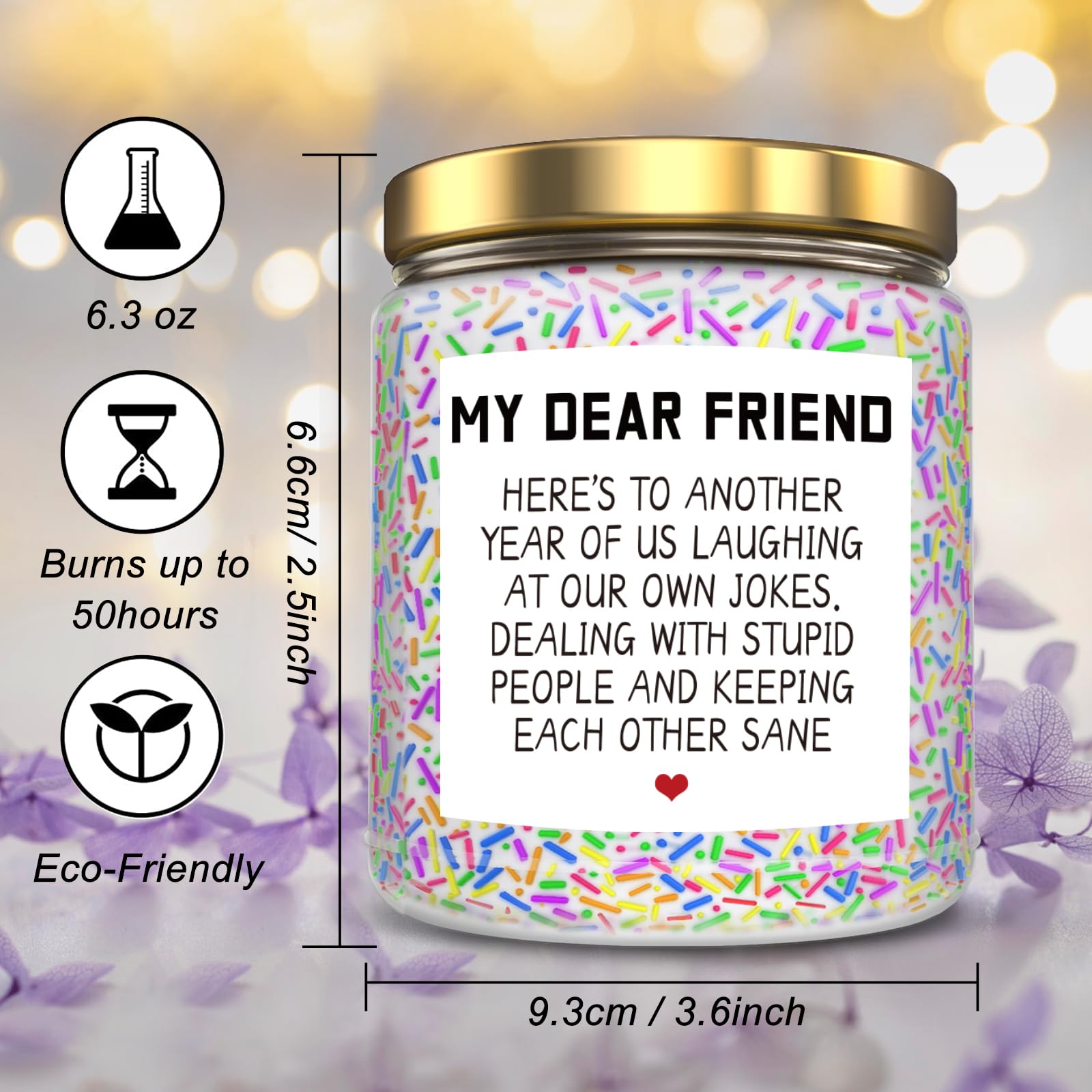 Birthday Gifts for Women, Happy Birthday Candle, Sister Birthday Gifts Ideas LOTICONA buy supplements canada