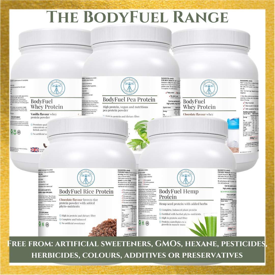Complementary Supplements - BodyFuel Hypoallergenic Pea Protein Isolate Powder Plus Phytonutrients Complementary Supplements buy supplements canada