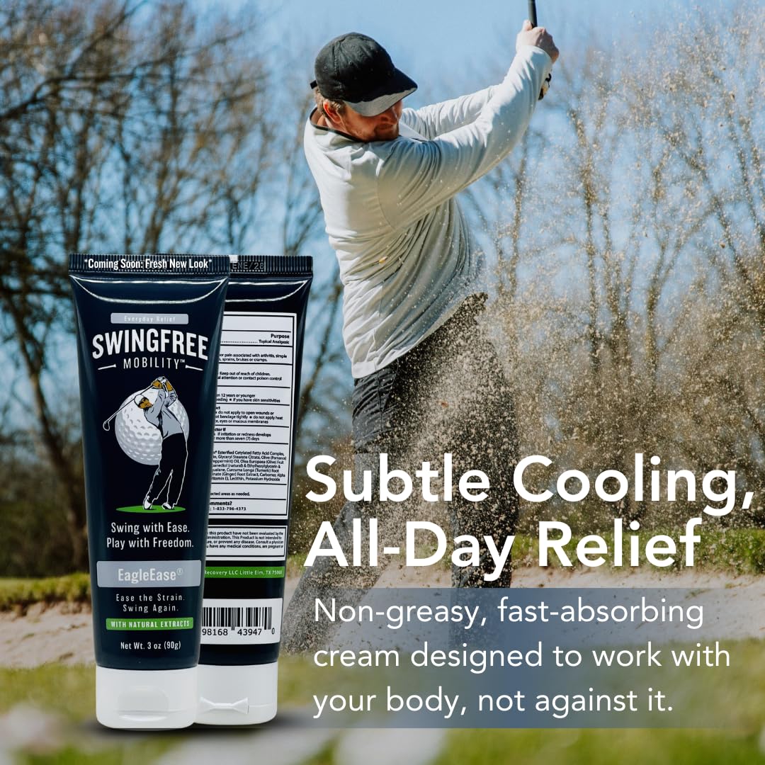 EagleEase – Targeted Joint Support Cream for Golfers & Athletes | Helps Support Elbows & Mobility During & After Play | Fast-Absorbing – 3 oz SwingFree Mobility buy supplements canada