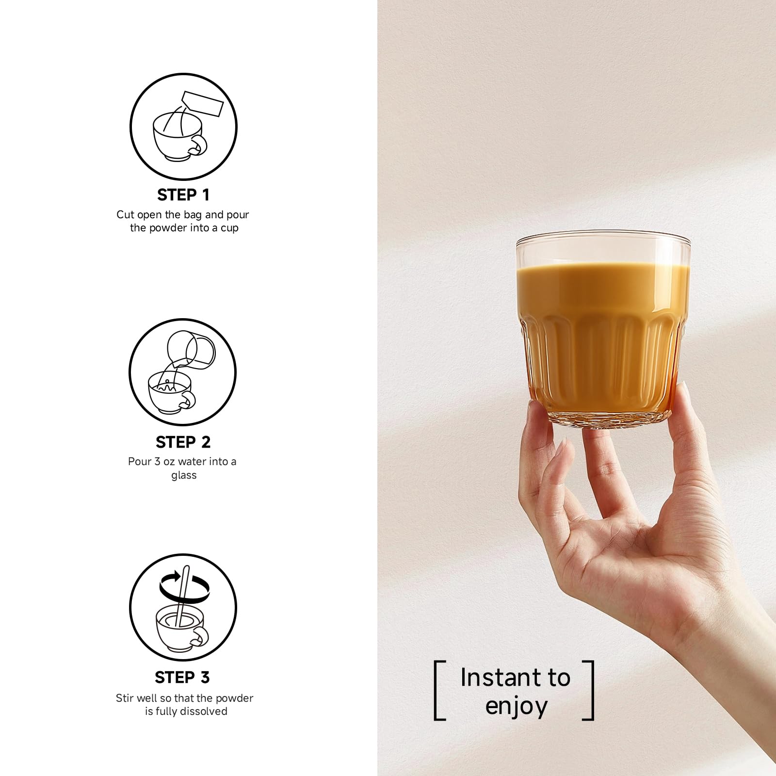 Collagen Peptide Milk Coffee - Rich in Premium Marine Fish Collagen Peptides, Multivitamins (B6/B12/C/E) and Prebiotics, Instant Milk Coffee with Creamer for Skin, Antioxidant, Aging and Gut Health 9 YOUNG-BASIC buy supplements canada