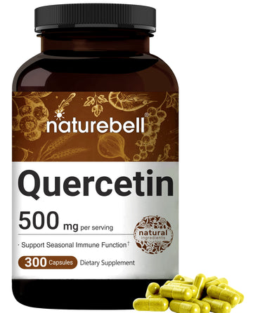 NatureBell Quercetin 500mg Per Serving | 300 Capsules, Ultra Strength Quercetin NatureBell buy supplements canada