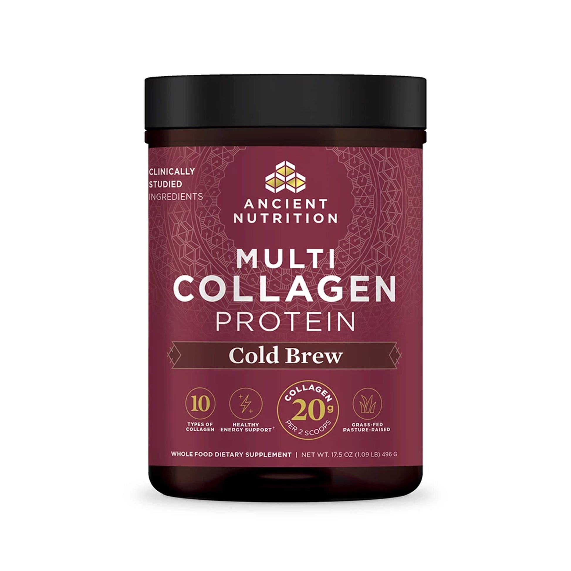 Ancient Nutrition Hydrolyzed Collagen Peptides Powder, Cold Brew Multi Collagen Protein Ancient Nutrition buy supplements canada