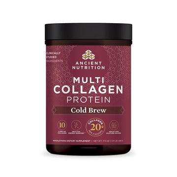 Ancient Nutrition Hydrolyzed Collagen Peptides Powder, Cold Brew Multi Collagen Protein Ancient Nutrition buy supplements canada