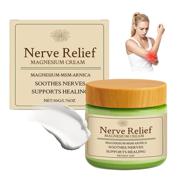 Vincofoo Nerve Relief Magnesium Cream with MSM & Arnica, Soothes Nerves & Daily Soothing Support Vincofoo buy supplements canada