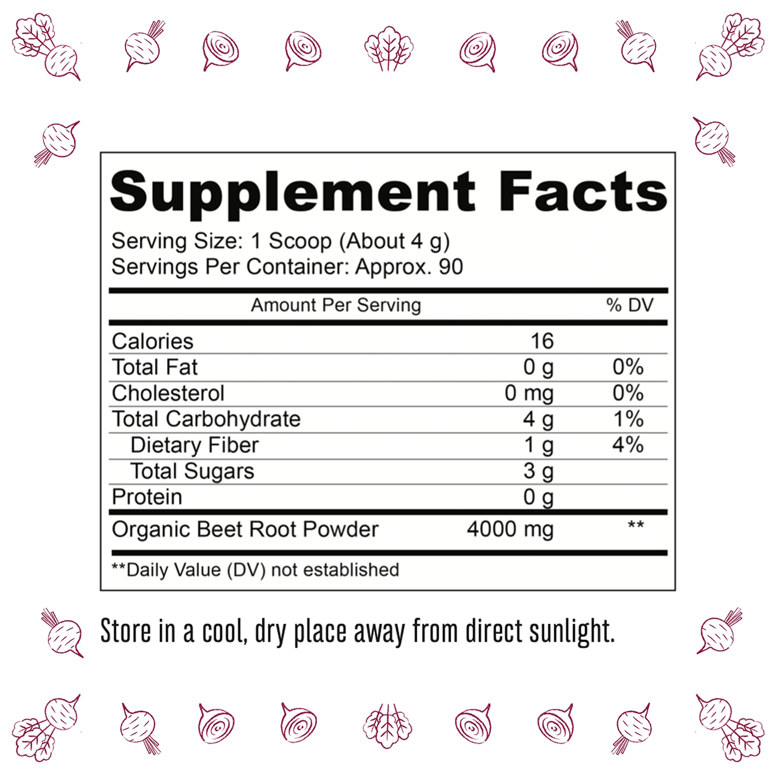 TruBaio Organic Beet Root Powder: Nitric Oxide Booster, Circulation and Stamina Increasing TruBaio buy supplements canada