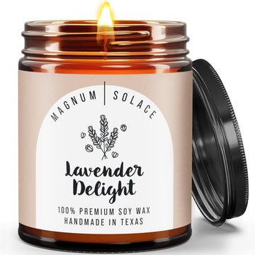 Christmas Candles Scented - Holiday Candles - Winter, Fall - Premium Soy Wax Candle - Lavender Magnum Solace buy supplements canada