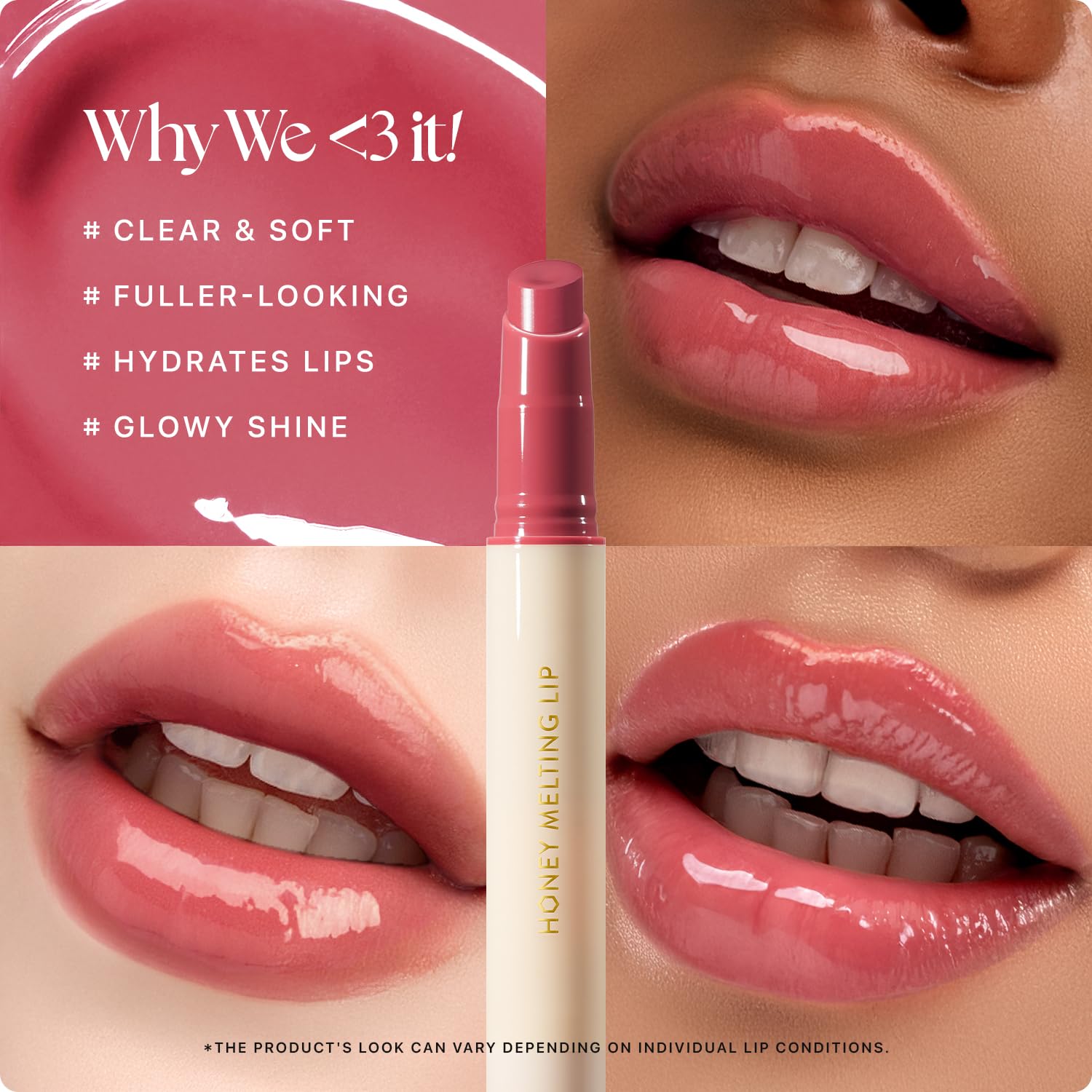 Nature Republic HONEY MELTING LIP (03 BERRY) SOFT LIP STICK, Hydrating Gloss, Moisturizing balms, Sheer tint, Shine & Glowy Finish, korean make up Nature Republic buy supplements canada