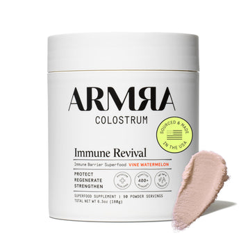 ARMRA Colostrum Powder | Vine Watermelon | Gut Health & Bloating | Skin & Hair | Immunity | Keto, Gluten & Fat-Free | 90 Servings ARMRA buy supplements canada
