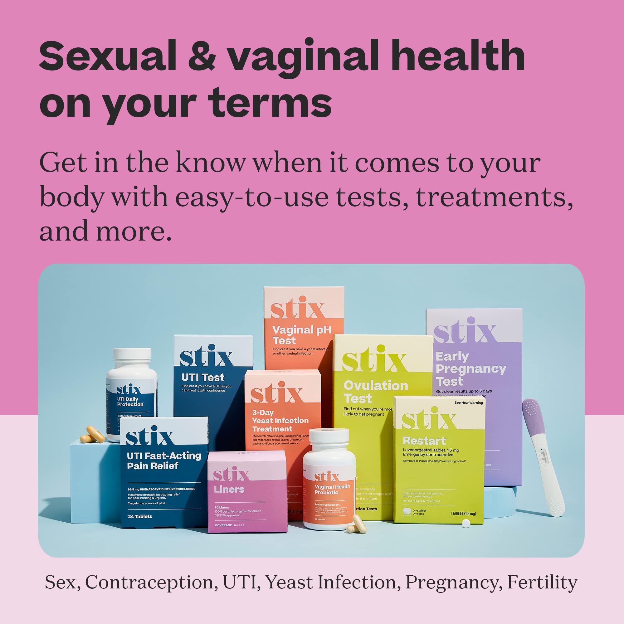 Stix 3-Day Yeast Infection Treatment for Women - Relieves External Itching & Irritation Get Stix buy supplements canada