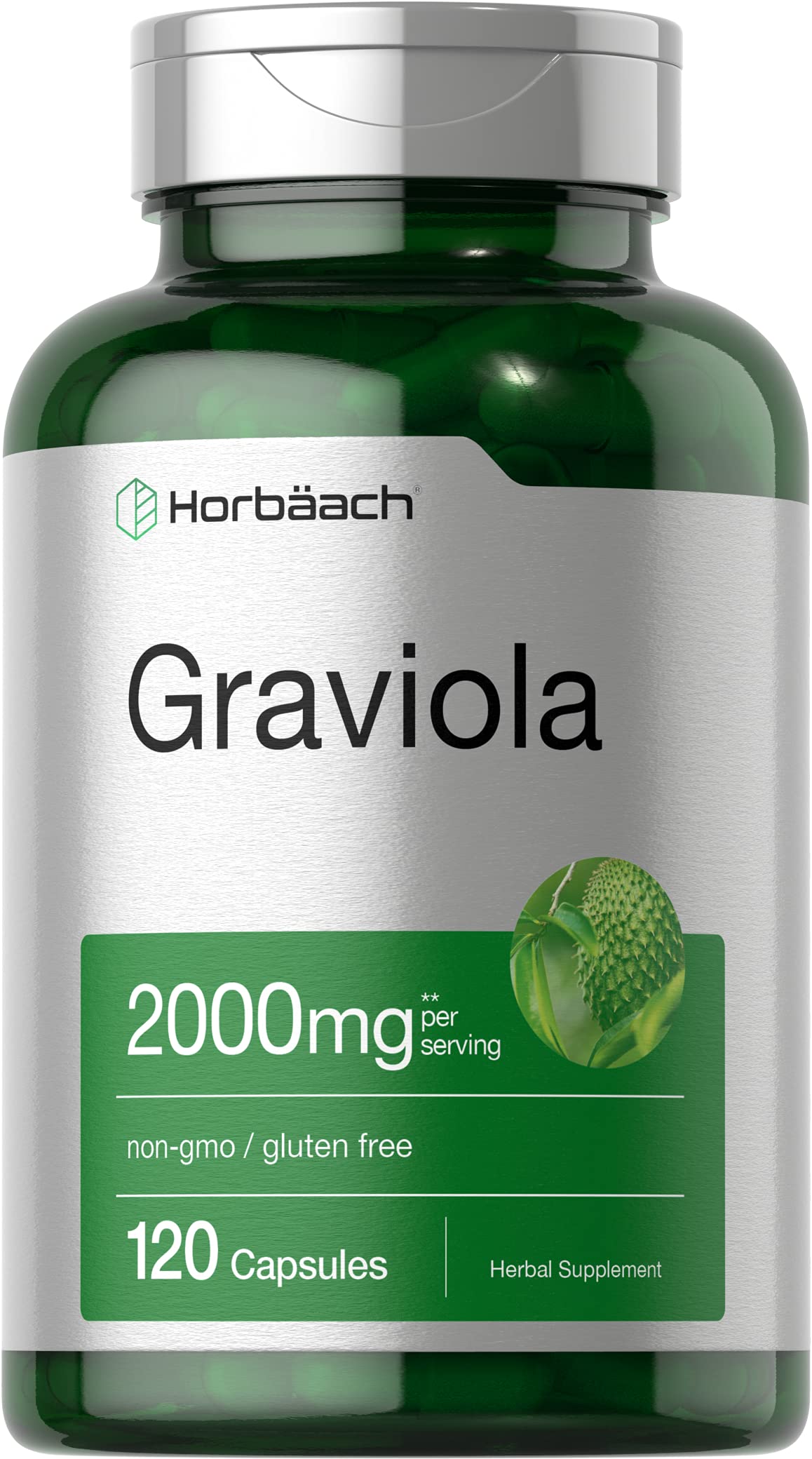 Graviola Extract 2000 mg 120 Capsules With Graviola Proprietary Blend Ingredient Horbäach buy supplements canada