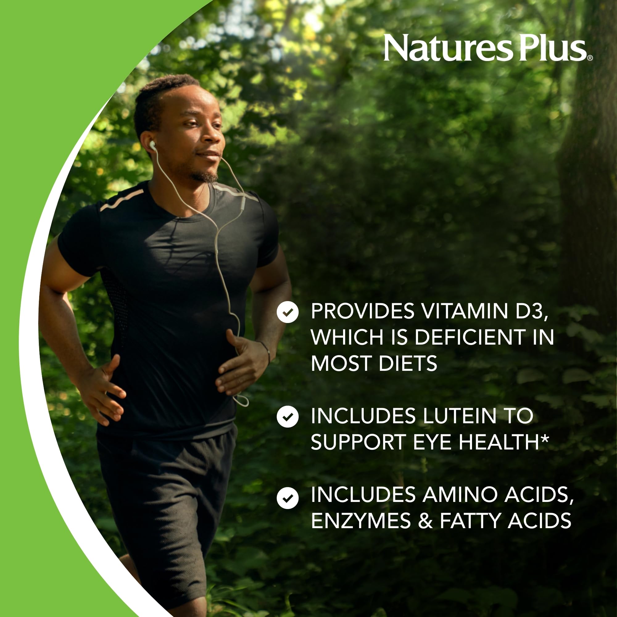 NaturesPlus Ultra Source of Life No-Iron Multivitamin - 180 Tablets - Supports Immune Health, Energy & Overall Well-Being - with Lutein & Vitamin D3 - Vegetarian & Gluten Free - 60 Servings NaturesPlus buy supplements canada