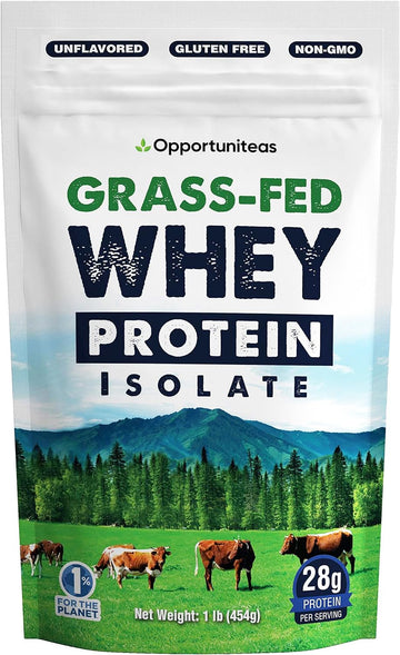 Opportuniteas Grass Fed Whey Protein Isolate Powder - Unflavored Whey Protein Isolate Opportuniteas buy supplements canada