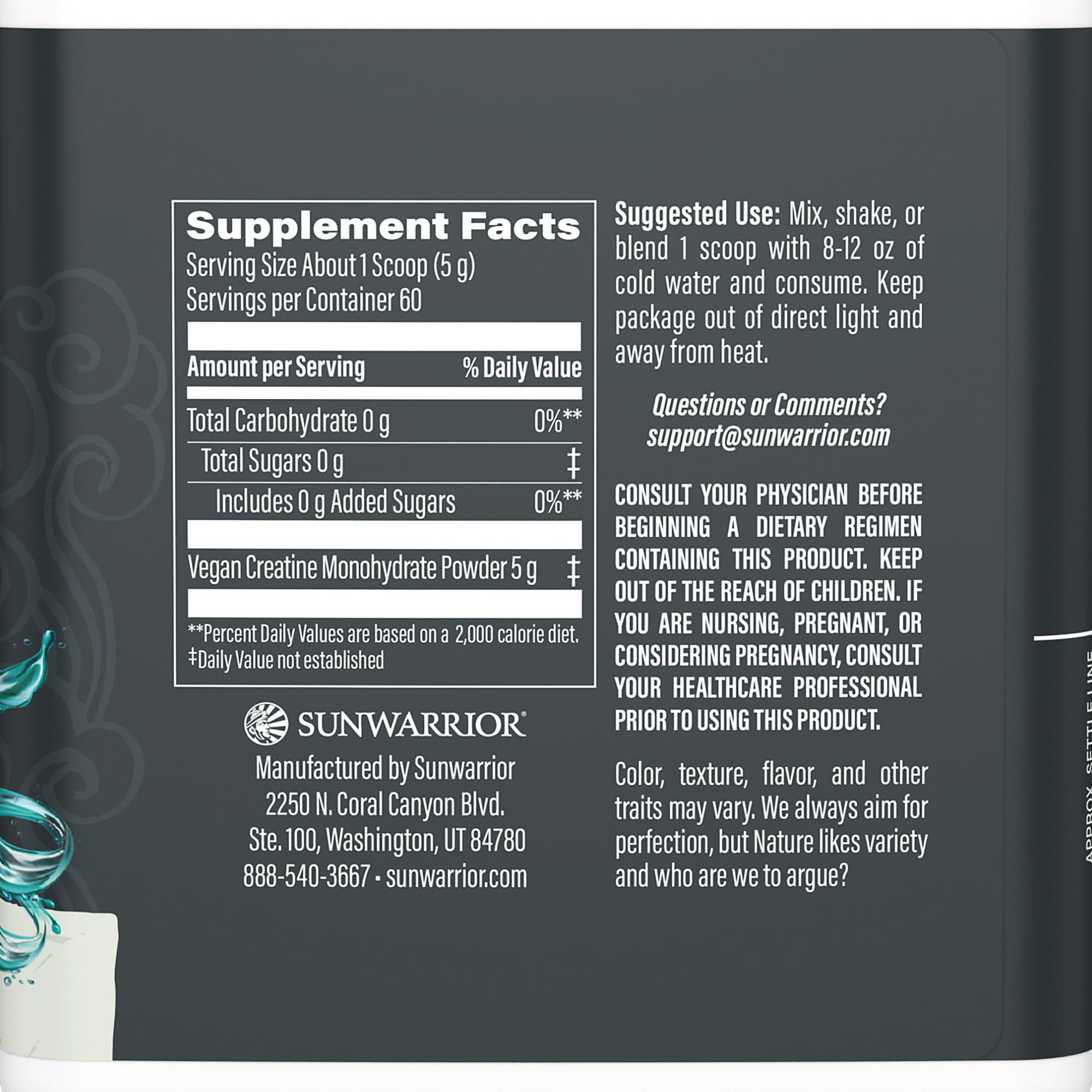 Creatine Monohydrate Powder Micronized PreWorkout Recovery Supplement | Support Muscle Building Strength Training Cognition | Vegan & Keto Friendly Easily Mixes Sunwarrior buy supplements canada
