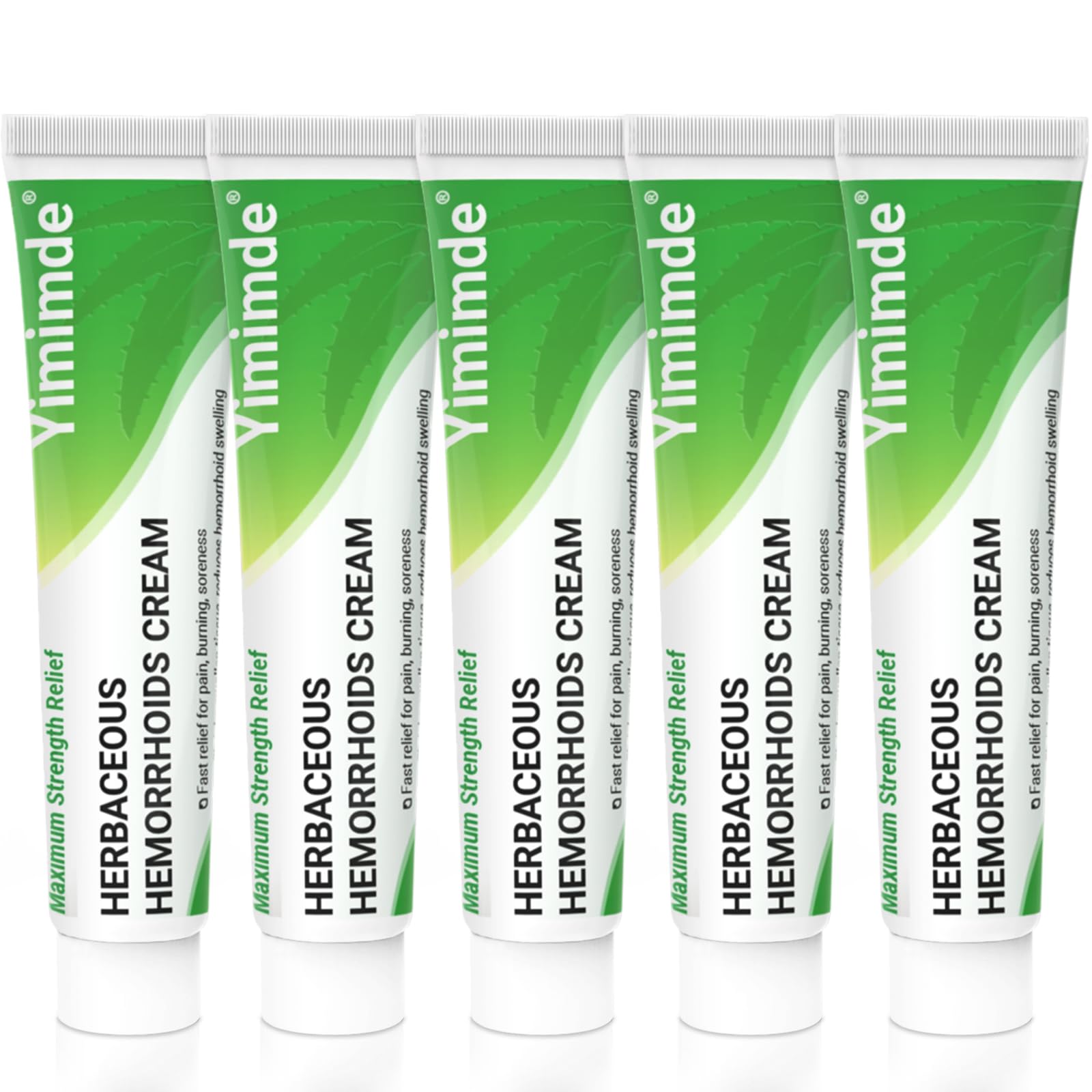 Hemorrhoid Treatment Ointment - Tubesmaximum Strength - Fast Relief from Pain, Itching, Burning, Swelling & Fissures | Natural Aloe & Vitamin E | Travel-Friendly10g x 5 Pieces Tubes - (1.76 Oz) yimimde buy supplements canada