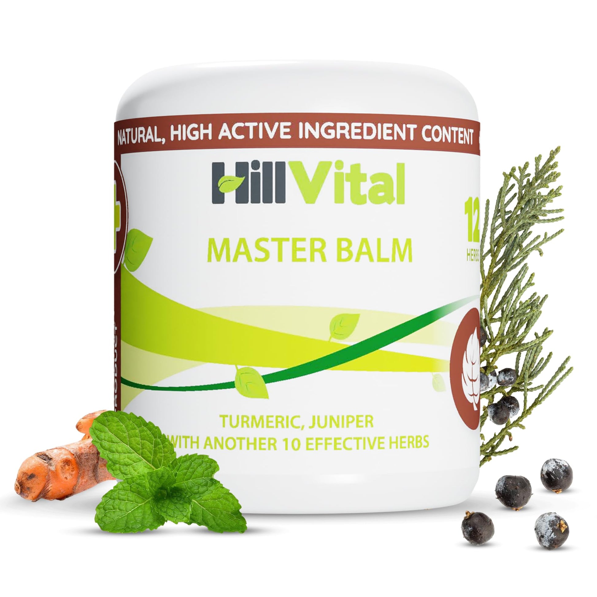 HillVital Herbal Joint Care Balm – Soothing Arnica & Turmeric Blend for Muscles & Joints – Lightweight Herbal Cooling Gel with Mint & Rosemary – Fast-Absorbing Natural Topical Cream Hill Vital Natural Solutions buy supplements canada
