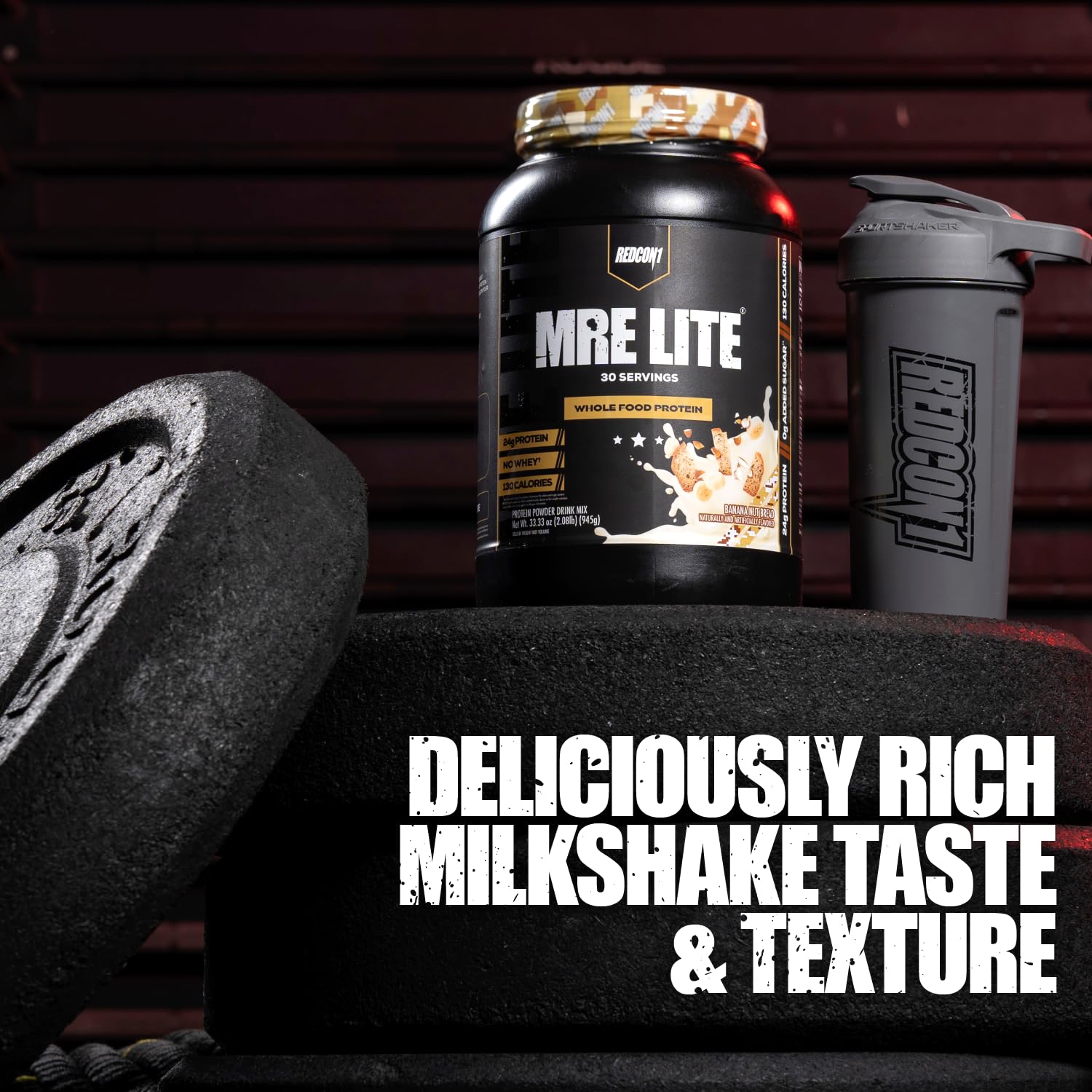 REDCON1 MRE Lite Whole Food Protein Powder, Peanut Butter Cookie - Low Carb & Whey REDCON1 buy supplements canada