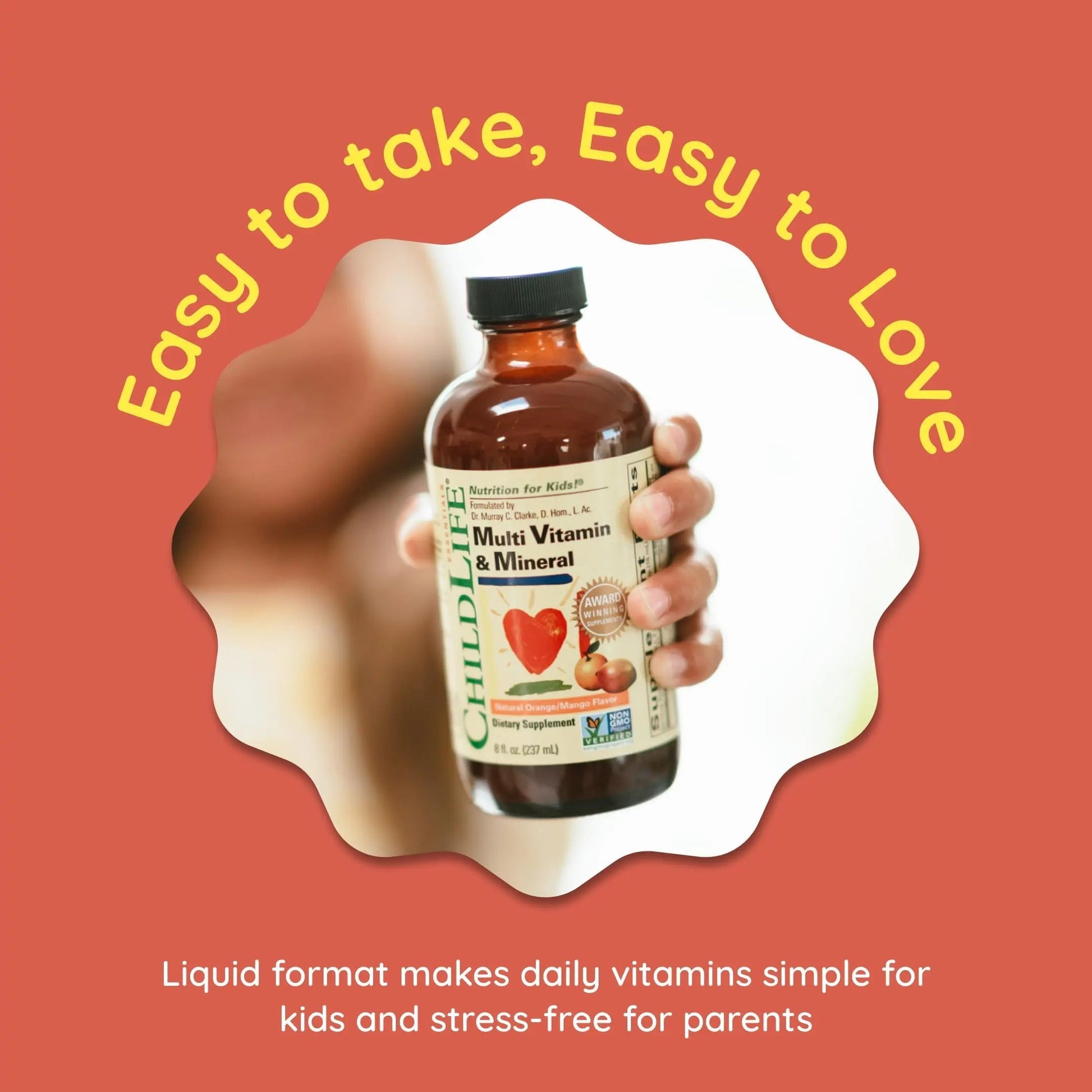 CHILDLIFE Essentials Kids Multivitamin & Mineral - Vitamins for Kids, Liquid Multivitamin for Toddler & Baby - Natural Orange & Mango, 8 Fl Oz (Pack of 2) CHILDLIFE ESSENTIALS buy supplements canada