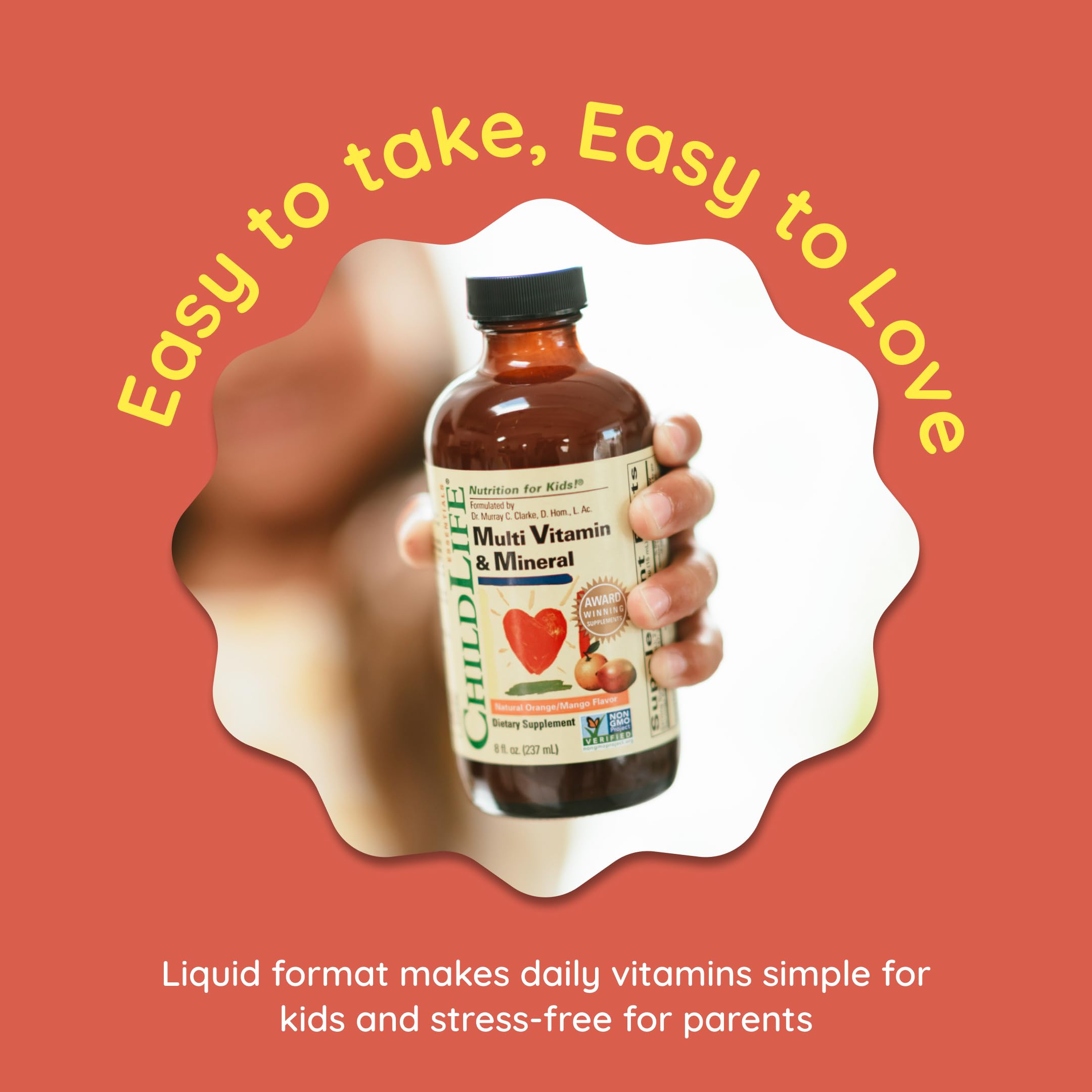 CHILDLIFE ESSENTIALS Kids Multivitamin & Mineral - Kids Vitamins, Liquid Multivitamin for Kids, Toddler Multivitamins, Liquid Vitamins, Baby Multivitamin - Natural Orange & Mango, 8 Fl Oz (Pack of 1) CHILDLIFE ESSENTIALS buy supplements canada