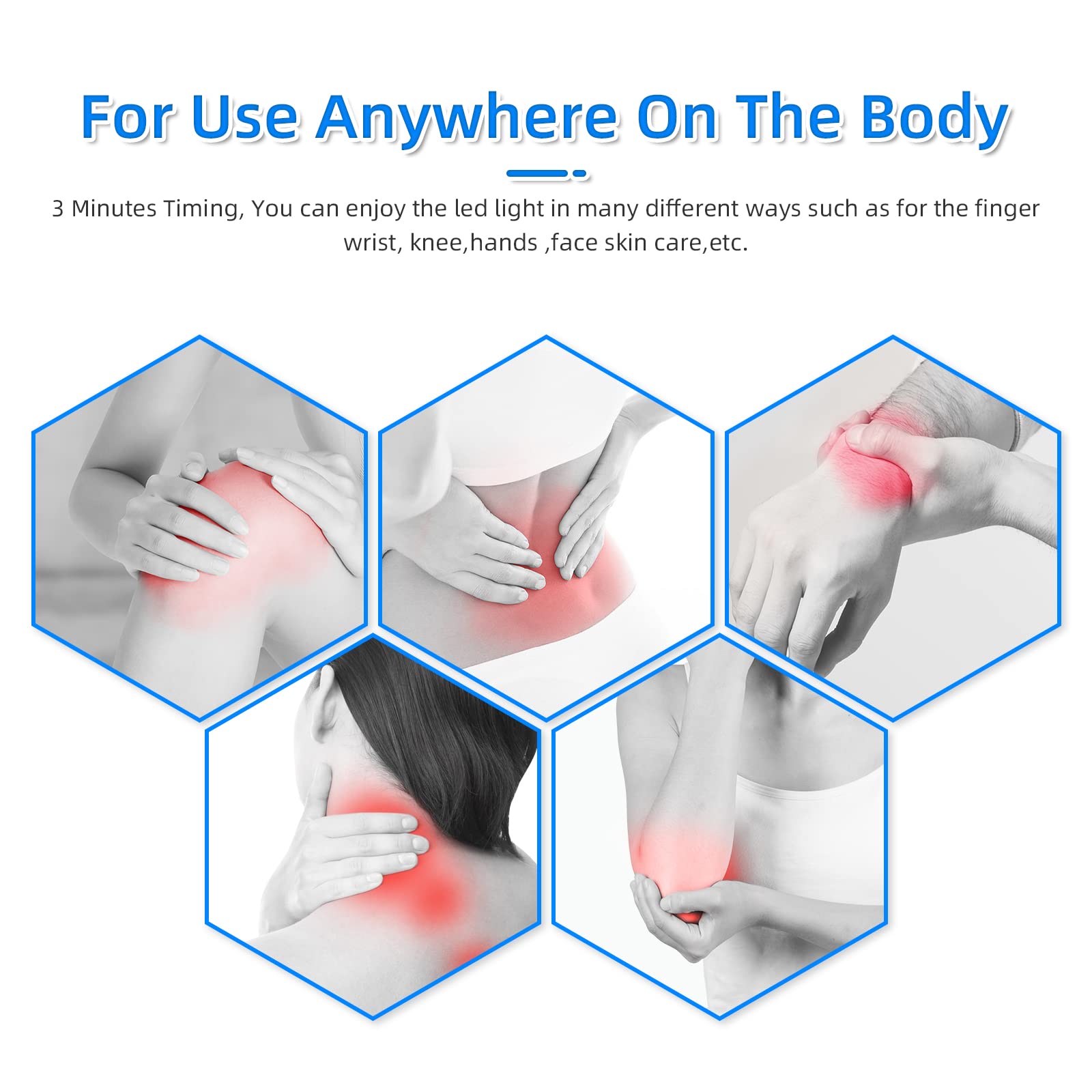 TherapSky Red Light Therapy Device w/Built-in Battery, Infrared Red Light Therapy Wand therapsky buy supplements canada