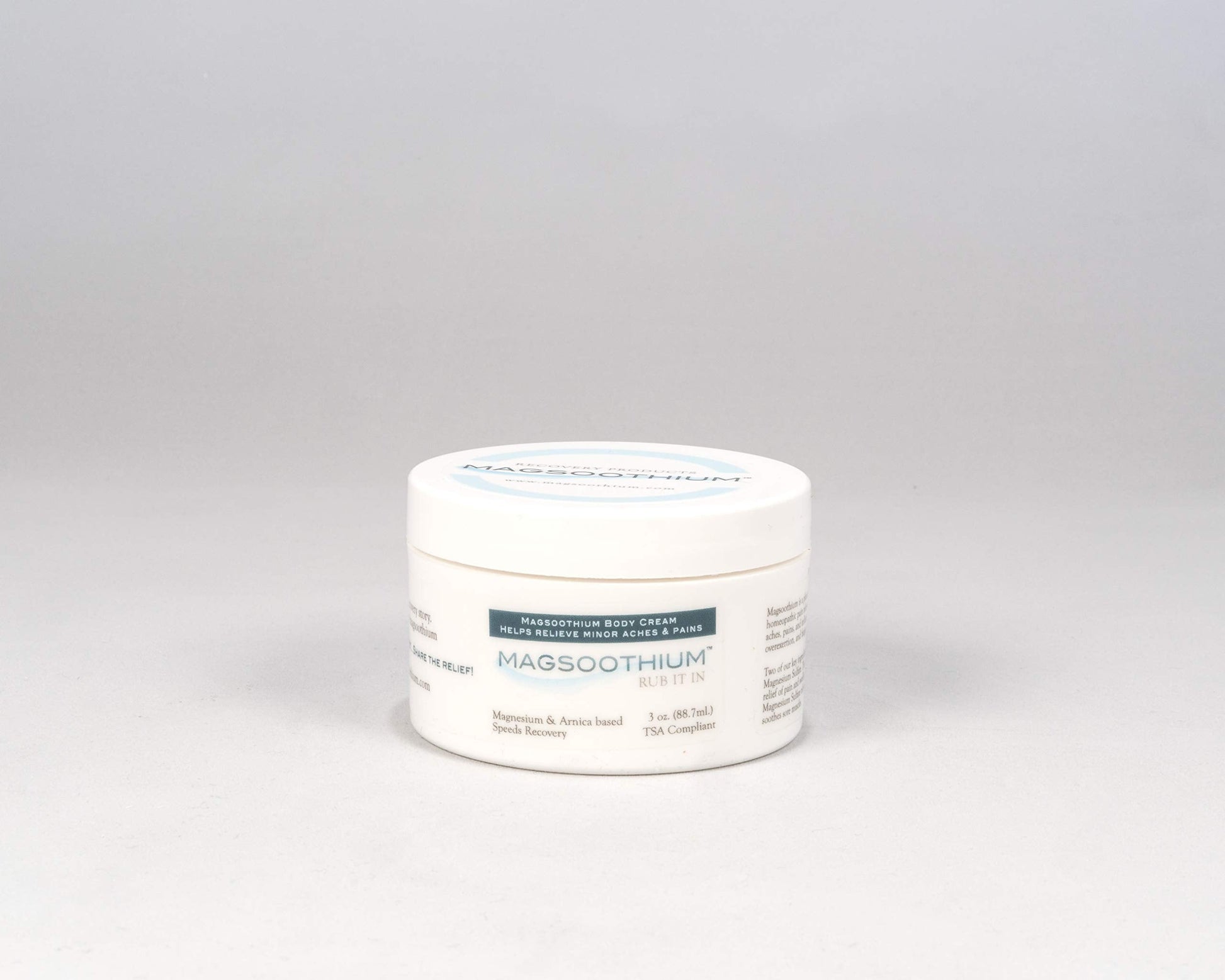Magsoothium Original Recovery Balm- Magnesium Sulfate/Arnica Recovery Balm hephboard buy supplements canada