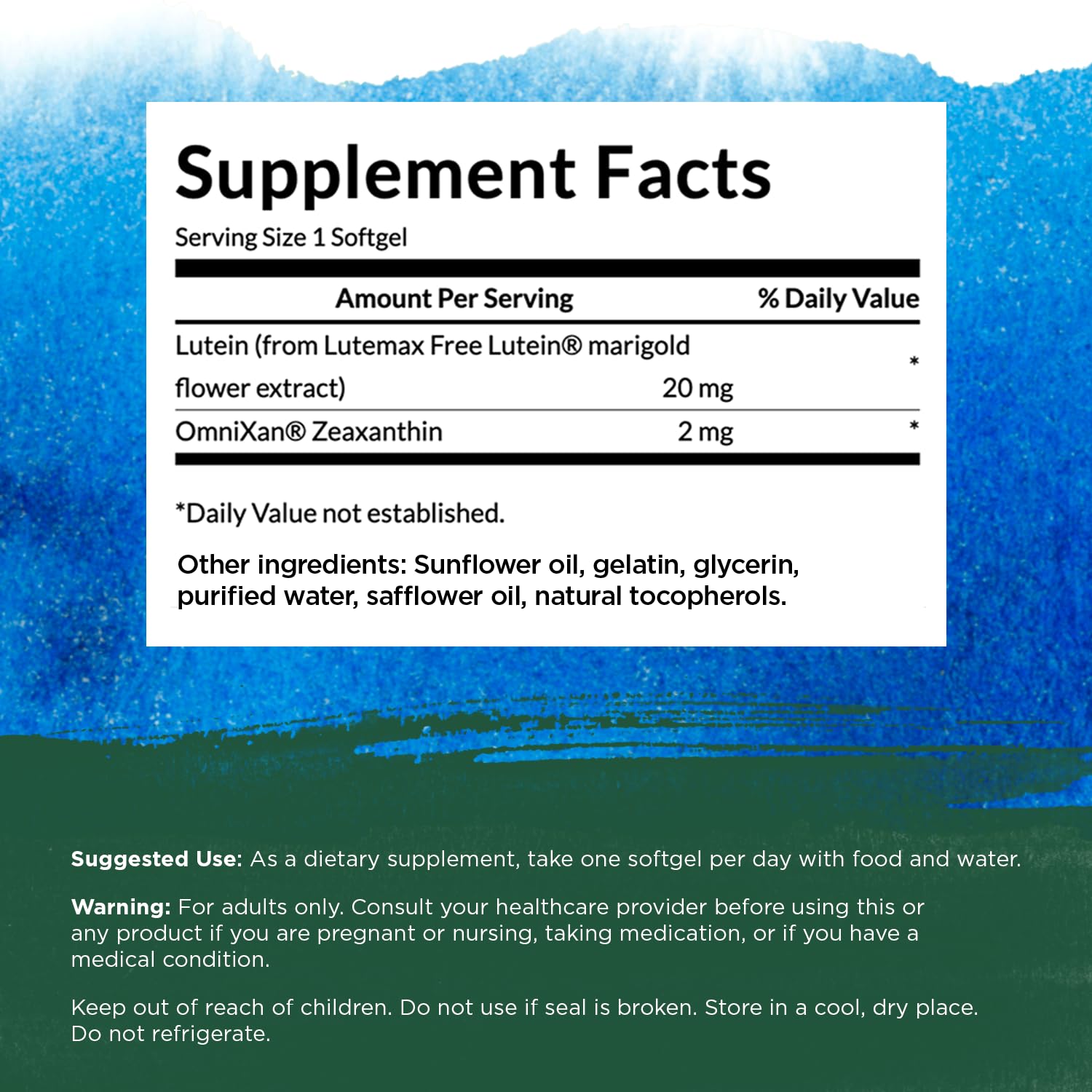 Swanson Synergistic Eye Health - Lutein and Zeaxanthin Supplement Swanson buy supplements canada