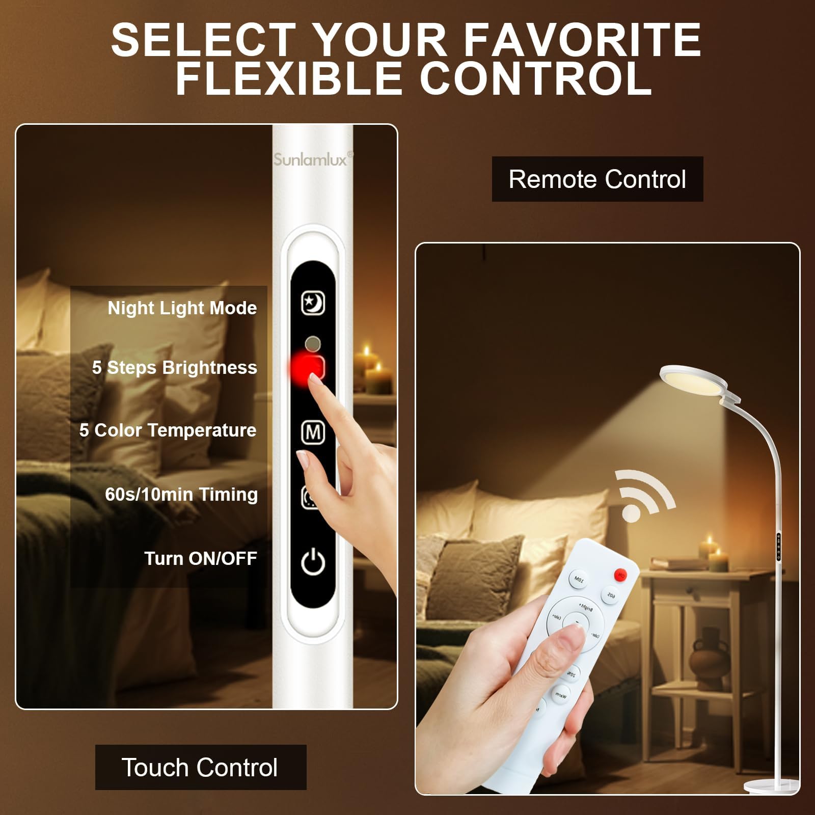Sunlamlux Light Therapy Lamp, UV-Free Sun Light Therapy Lamp, 10000 Lux Floor Lamp Sunlamlux buy supplements canada