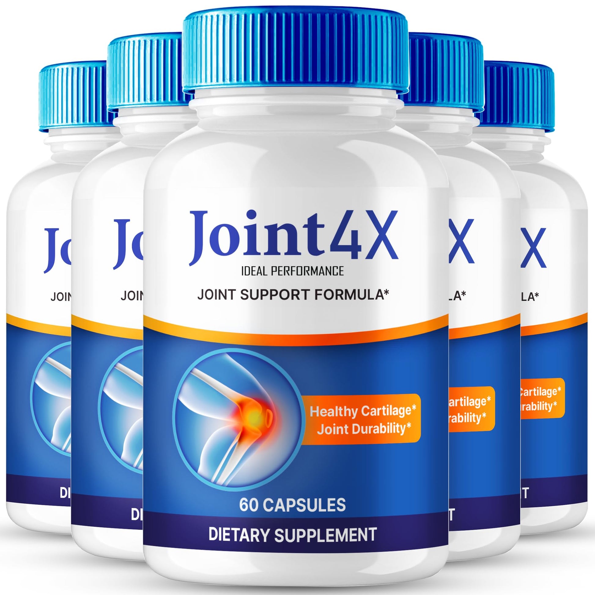 IDEAL PERFORMANCE Joint4X Joint Support Capsules, Official Joint-4X Supplement Pills, All-Natural Formula to Fortify Bones and Bolster Flexibility - Maximum Strength, Joint 4X Pills Reviews (5 Pack) IDEAL PERFORMANCE buy supplements canada