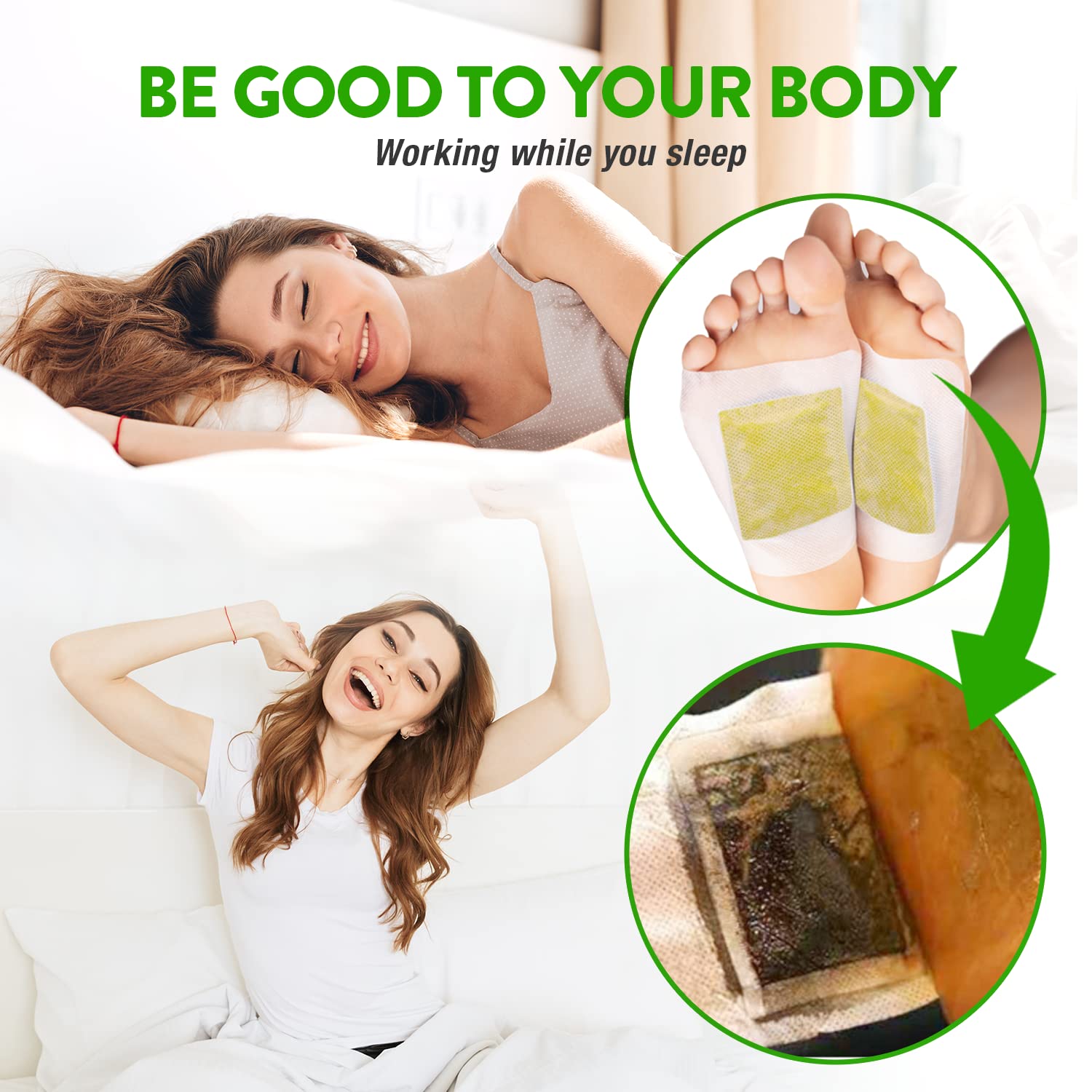Foot Paches, Premium Deep Cleansing Foot Pads, Bamboo Foot Paches Rantherm buy supplements canada