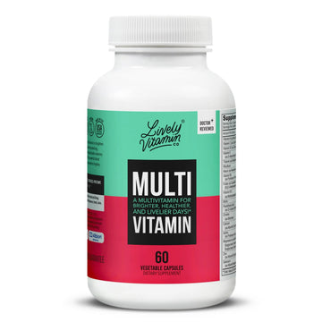 LIVELY VITAMIN CO. Multivitamin - 37 Vitamins Minerals and Extracts - Energy - Memory - Immune Function - Heart- Brain - Focus - Mood - Antioxidants - Dairy Gluten Soy Free - 60 Vegetarian Capsules LIVELY VITAMIN CO buy supplements canada
