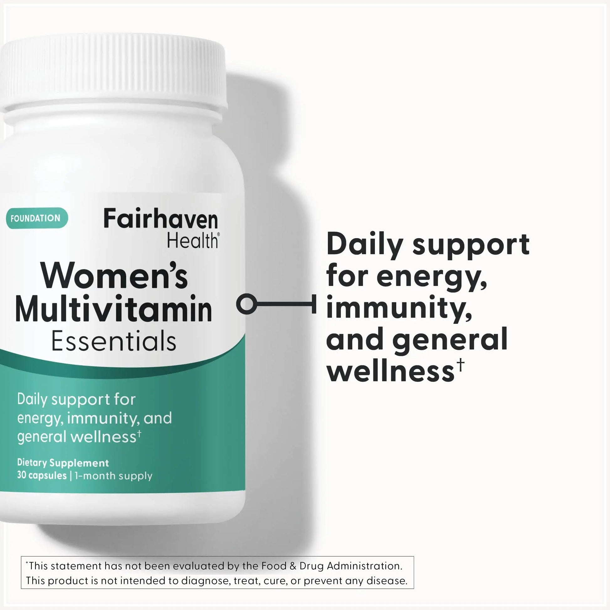 Fairhaven Health Womens Multivitamin Essentials | Once Daily Multivitamin for Women Support for Energy, Immune Health, Eye Health, Hormone Balance | Fairhaven Health buy supplements canada