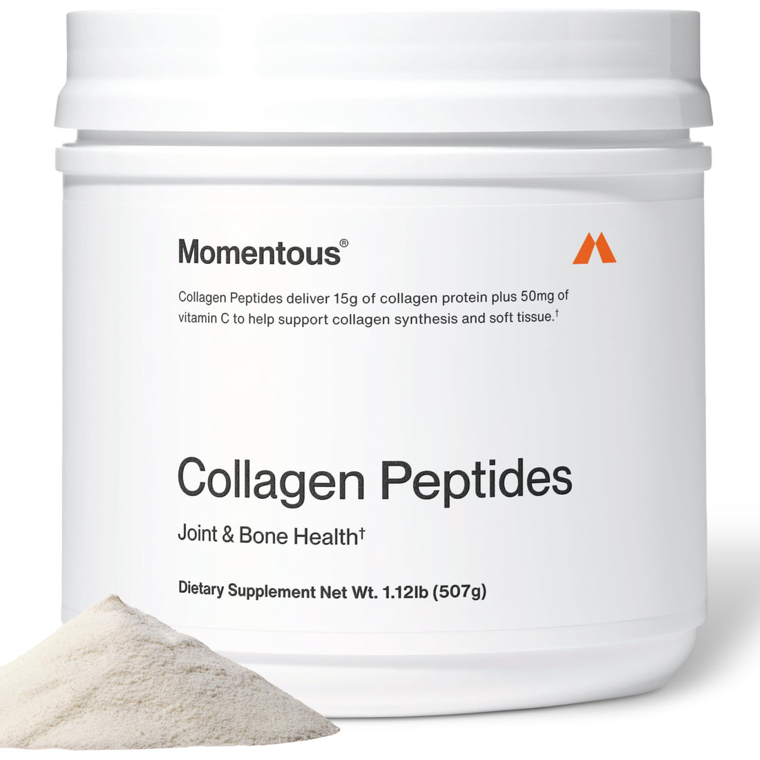 Momentous Grass-Fed Collagen Peptides Powder - Collagen Protein Powder with Fortigel & Vitamin C for Hair, Skin, Nails, & Joint Health Support Momentous buy supplements canada