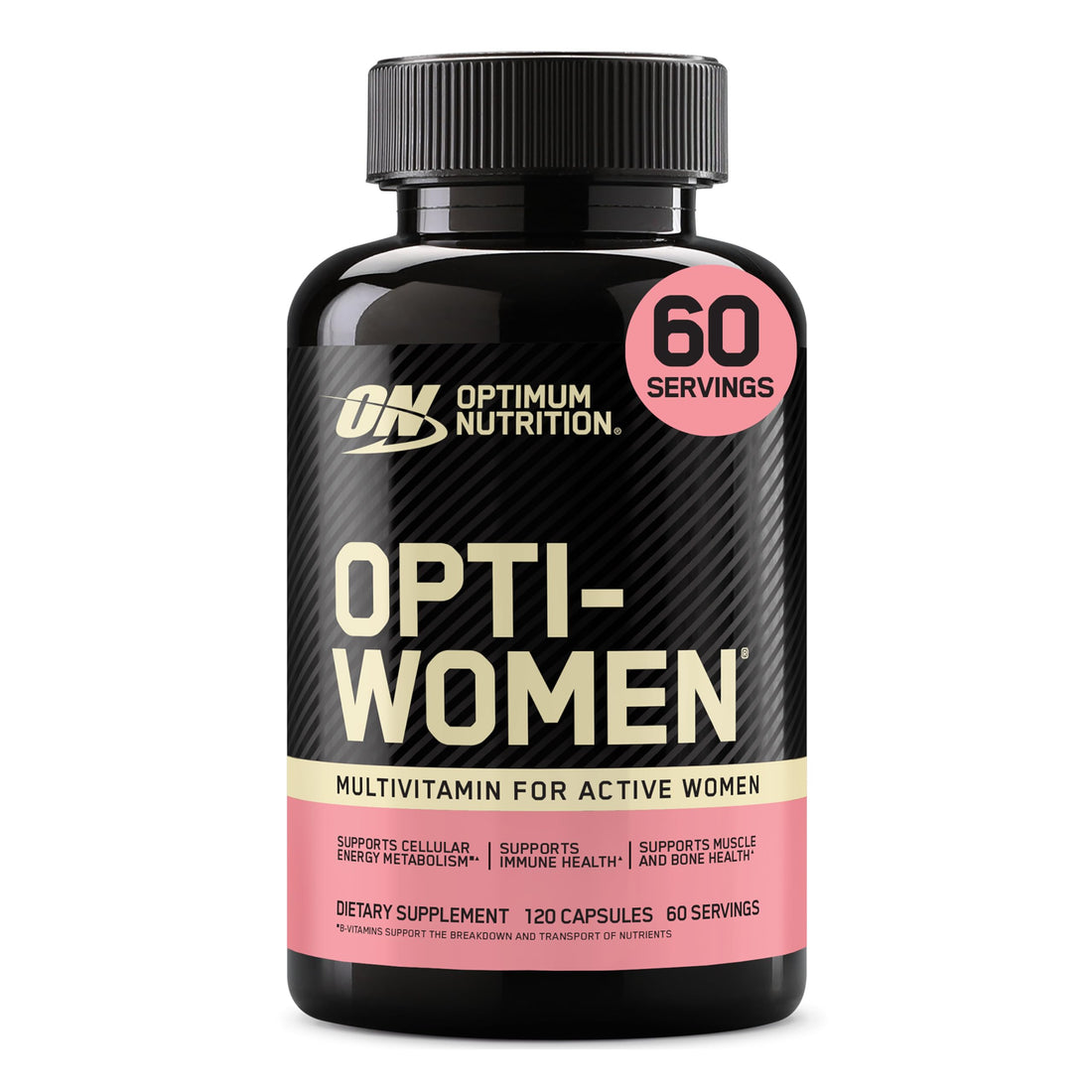 Optimum Nutrition Opti-Women, Vitamin C, Zinc and Vitamin D for Immune Support Womens Daily Multivitamin Supplement with Iron, Capsules, 120 Count Optimum Nutrition buy supplements canada