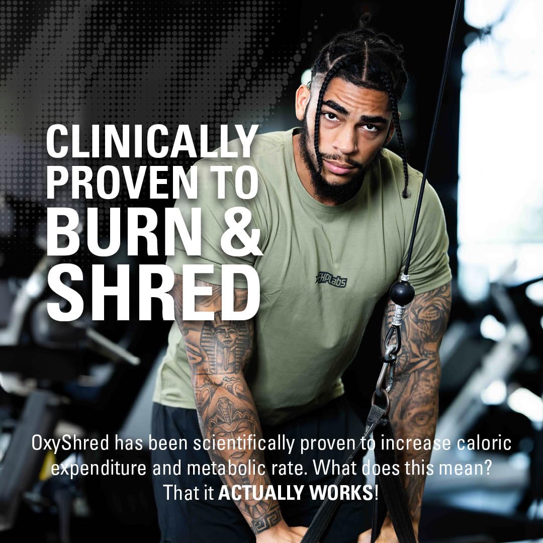 EHPlabs OxyShred Thermogenic Shredding Supplement - Clinically Proven Pre Workout EHP Labs buy supplements canada