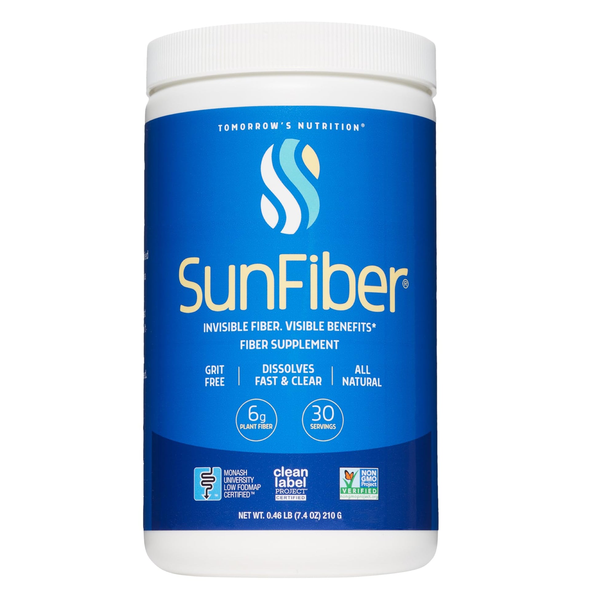 Tomorrow's Nutrition, Sunfiber, Prebiotic Fiber Supplement for Digestive Health, Low FODMAP, Gluten-Free, Unflavored, 30 Servings Tomorrow's Nutrition buy supplements canada
