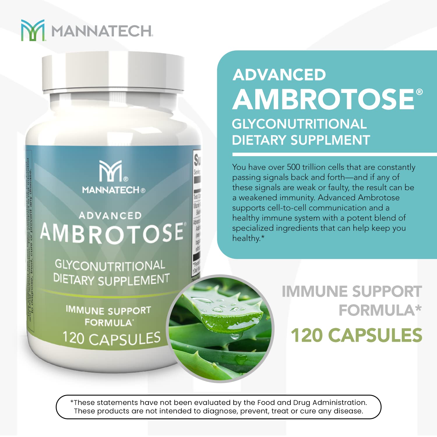 Mannatech Advanced Ambrotose 120 Capsules Mannatech buy supplements canada