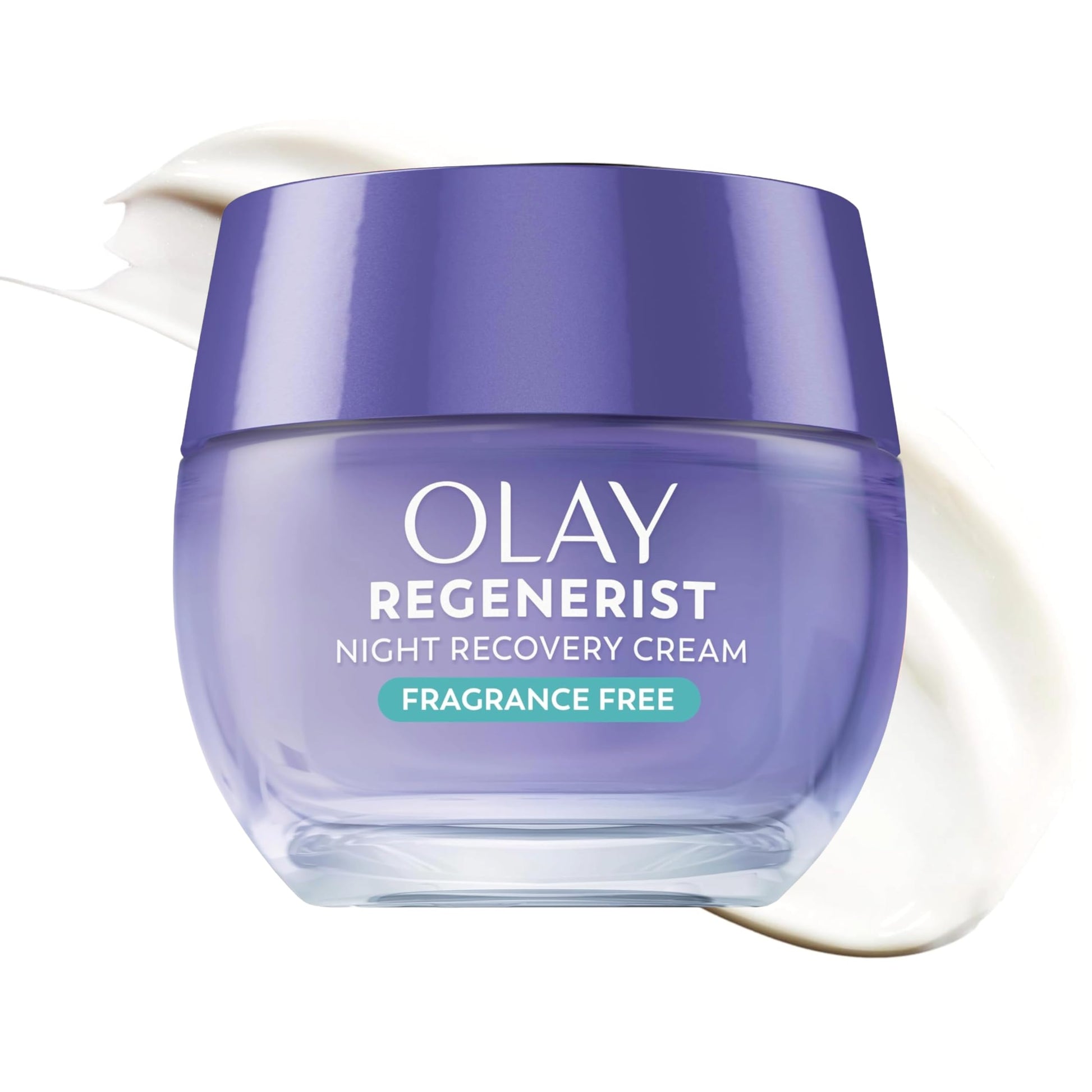 Olay Night Cream for Face, Anti-Aging Face Moisturizer for Women - Fragrance-Free Skin Care, Anti-Wrinkle, Exfoliate, Smooths Texture Olay buy supplements canada