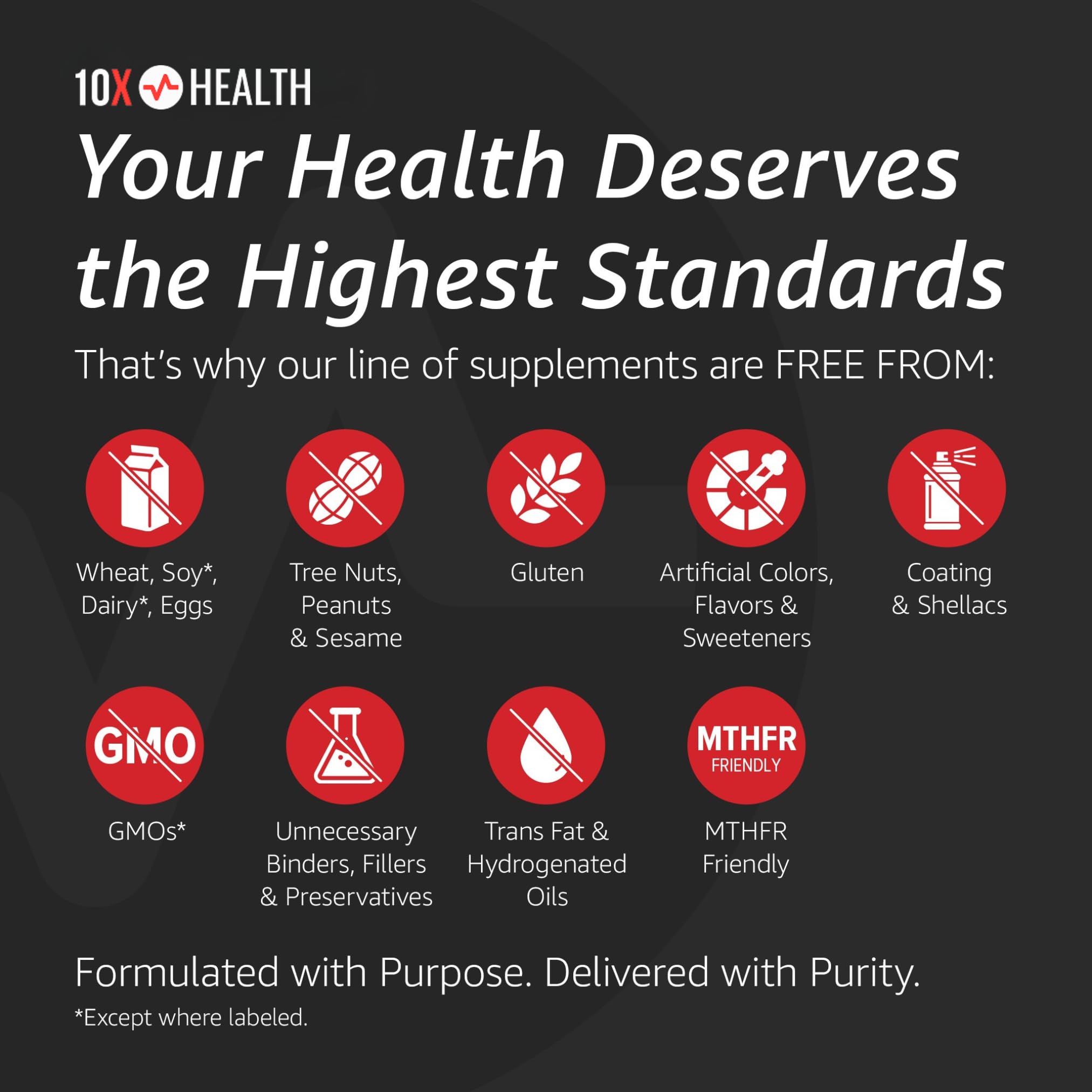 10X Health Probiotics for Men - 60 Capsules Immune Support Supplement & Probiotics for Digestive Health with Lactobacillus Rhamnosus, 10X Health System buy supplements canada