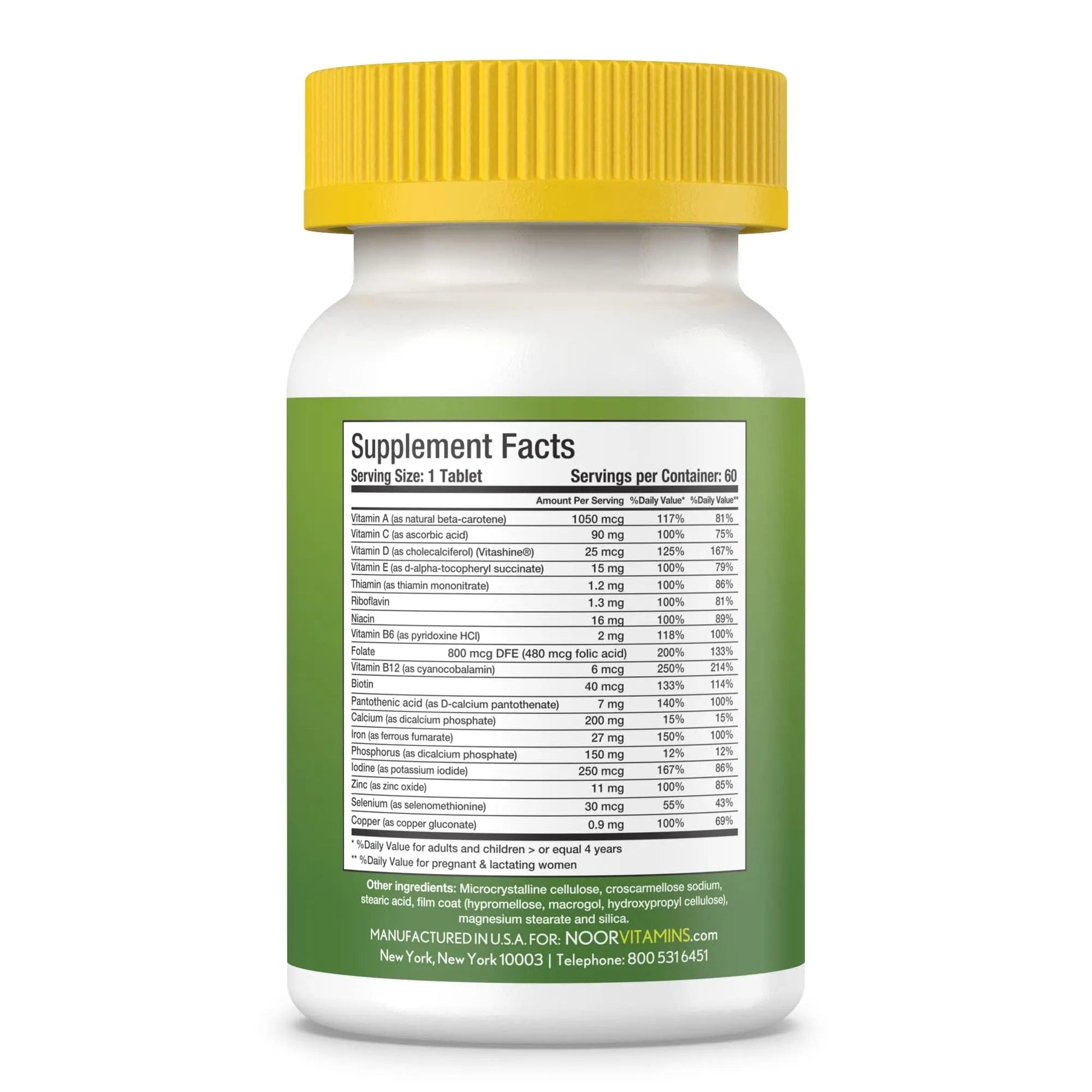 Noor Vitamins Women's Multivitamin and Omega Fish Oil Supplement Bundle Noor Vitamins buy supplements canada