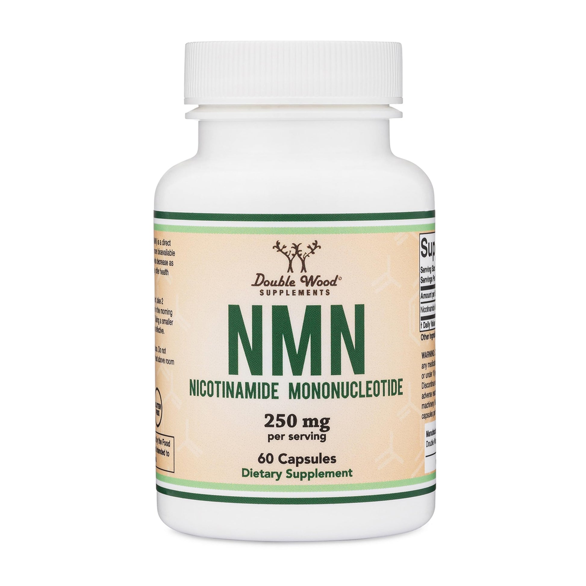 Double Wood Supplements NMN (Nicotinamide Mononucleotide) 250mg, 60 Capsules - 30 Servings, Gluten Free Double Wood Supplements buy supplements canada