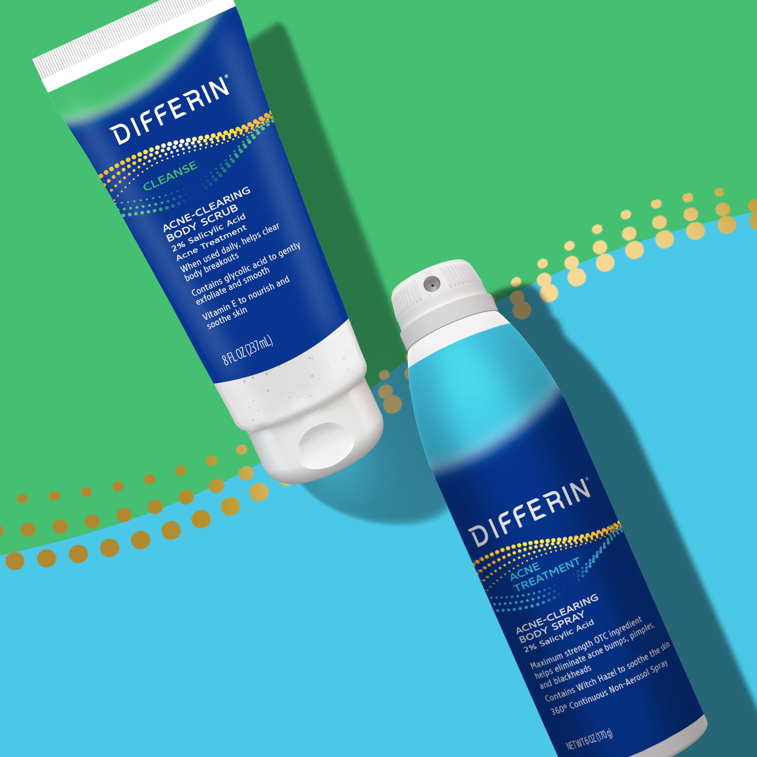 Differin Body Scrub with Salicylic Acid Acne Clearing Improves Tone and Texture Prone Skin Differin buy supplements canada