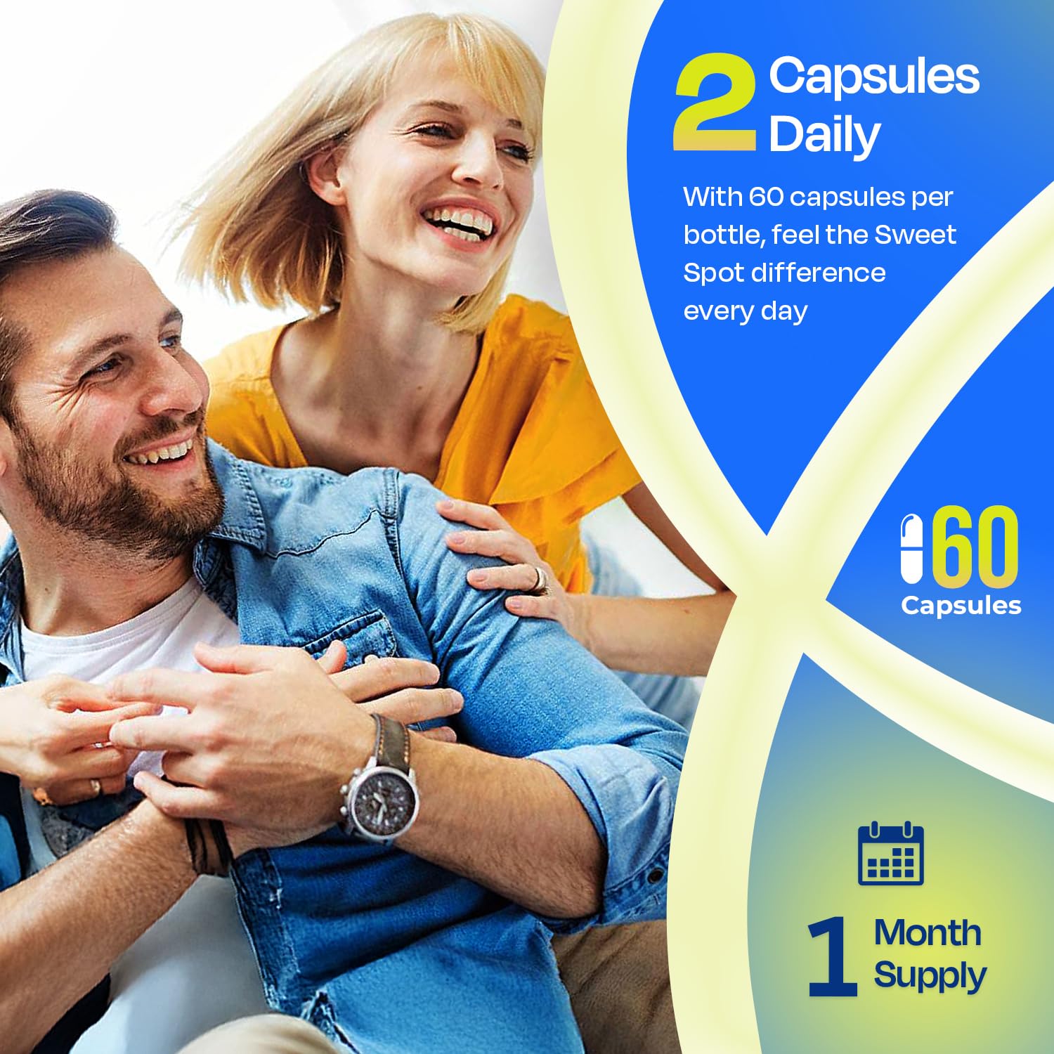Pineapple Probiotics for Men – 625mg Sweet Spot Formula with Pineapple Extract, Cranberry & Cinnamon, Supports pH Balance & Freshens Taste, 60 Capsules, Made in the USA TASTE THE SWEET SPOT buy supplements canada