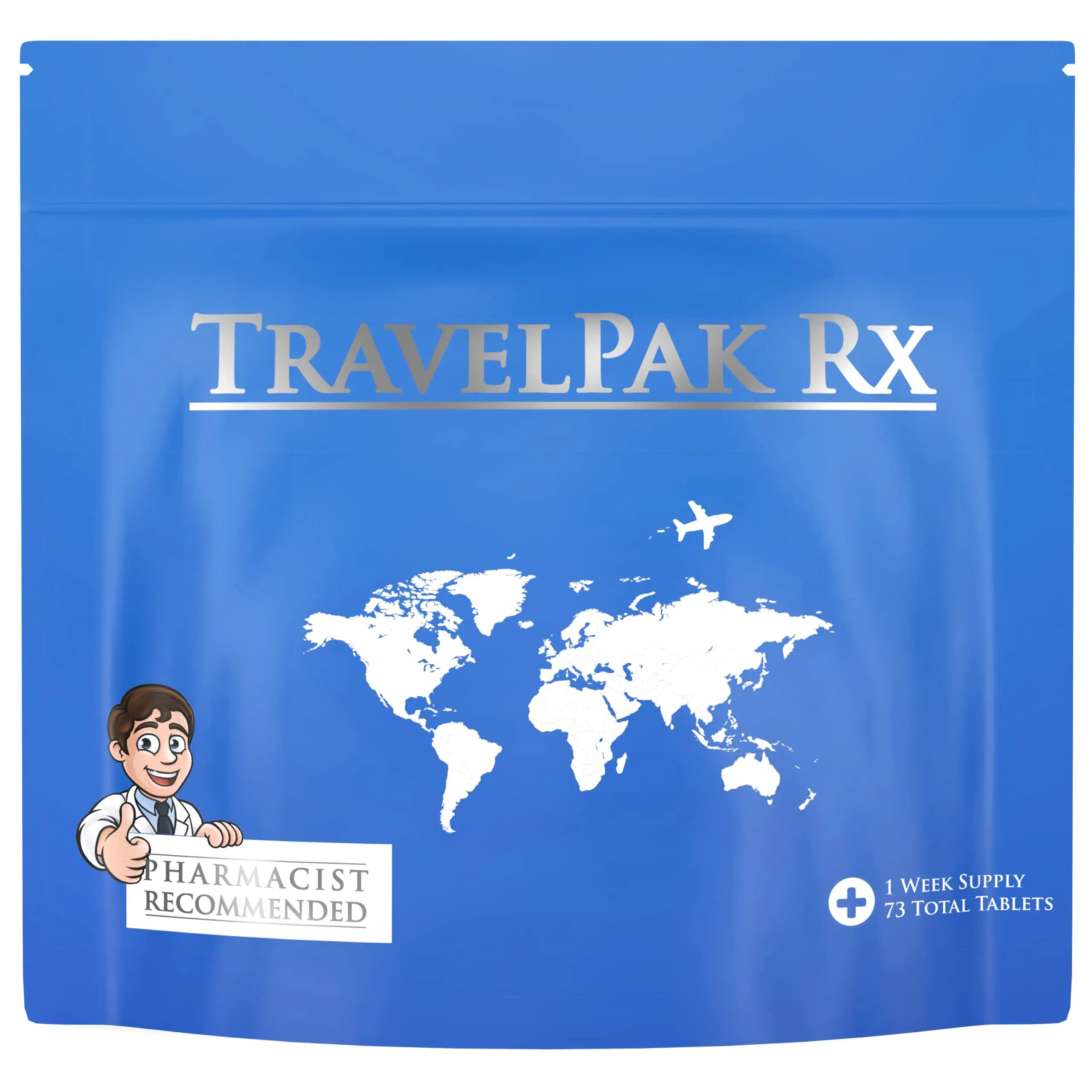 TravelPakRx Travel Essentials Medicine Kit - TSA-Approved Over-The-Counter Individual Medicine Packets, for Travel, Cruises, Camping, Created by Pharmacist TravelPakRx buy supplements canada