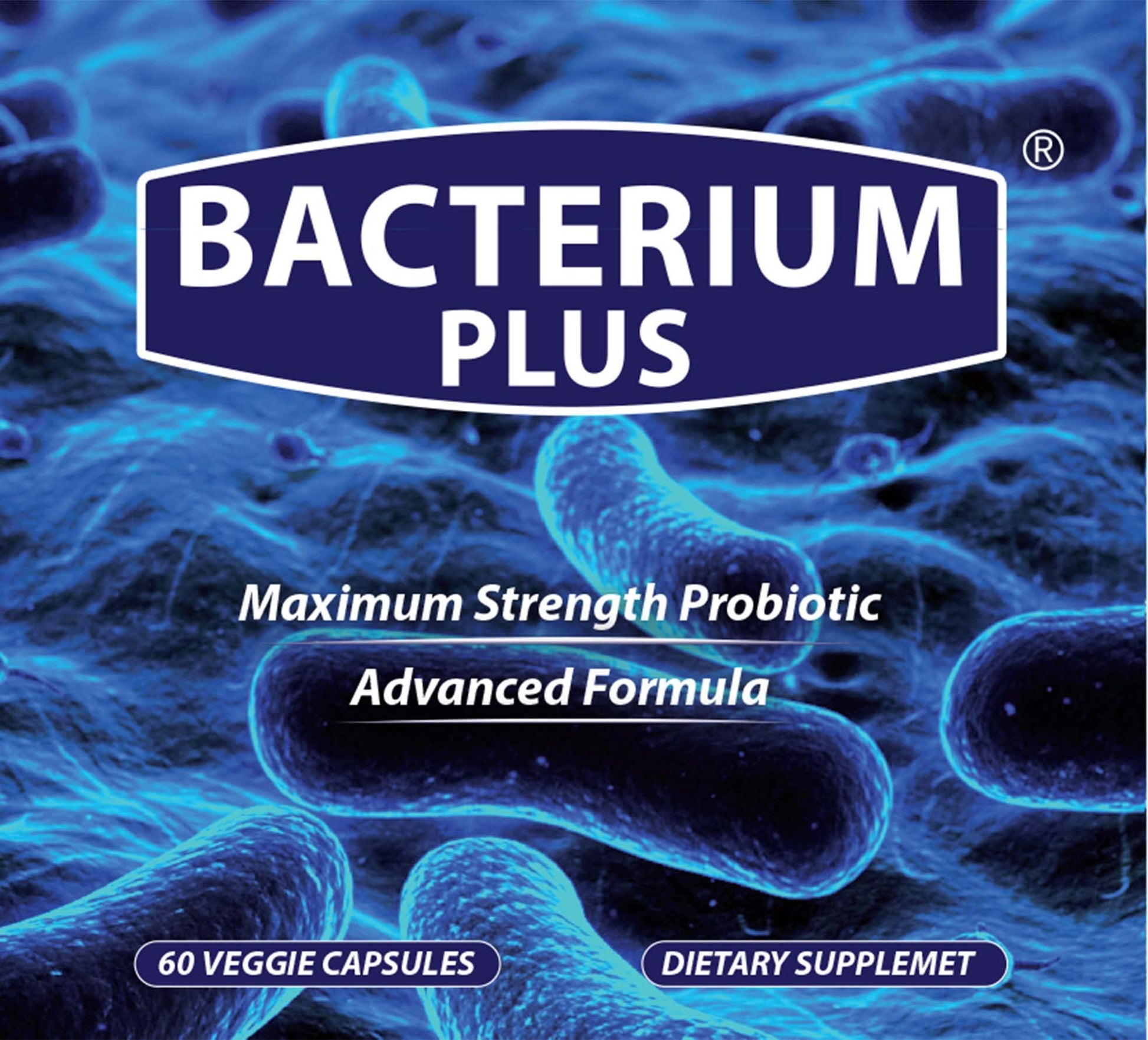 Bacterium Plus - Maximum Strength Probiotics - Probiotic Blend to Improve Instestinal Health, 100% Natural Digestive Supplement - 60 Capsules BACTERIUM PLUS buy supplements canada