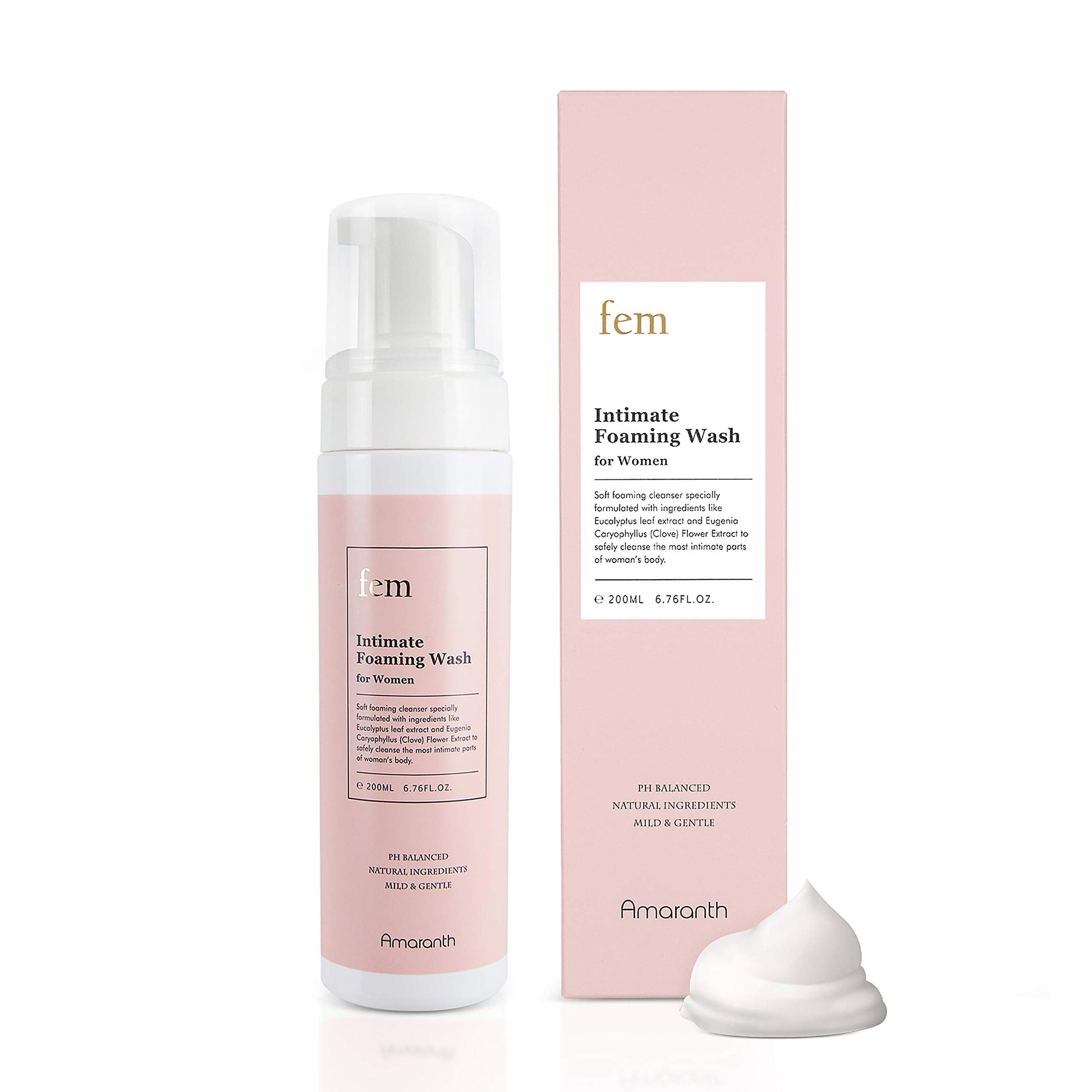fem pH Balance Intimate Wash for Women, Feminine Wash for Sensitive Skin, Gentle Cleanser Amaranth buy supplements canada