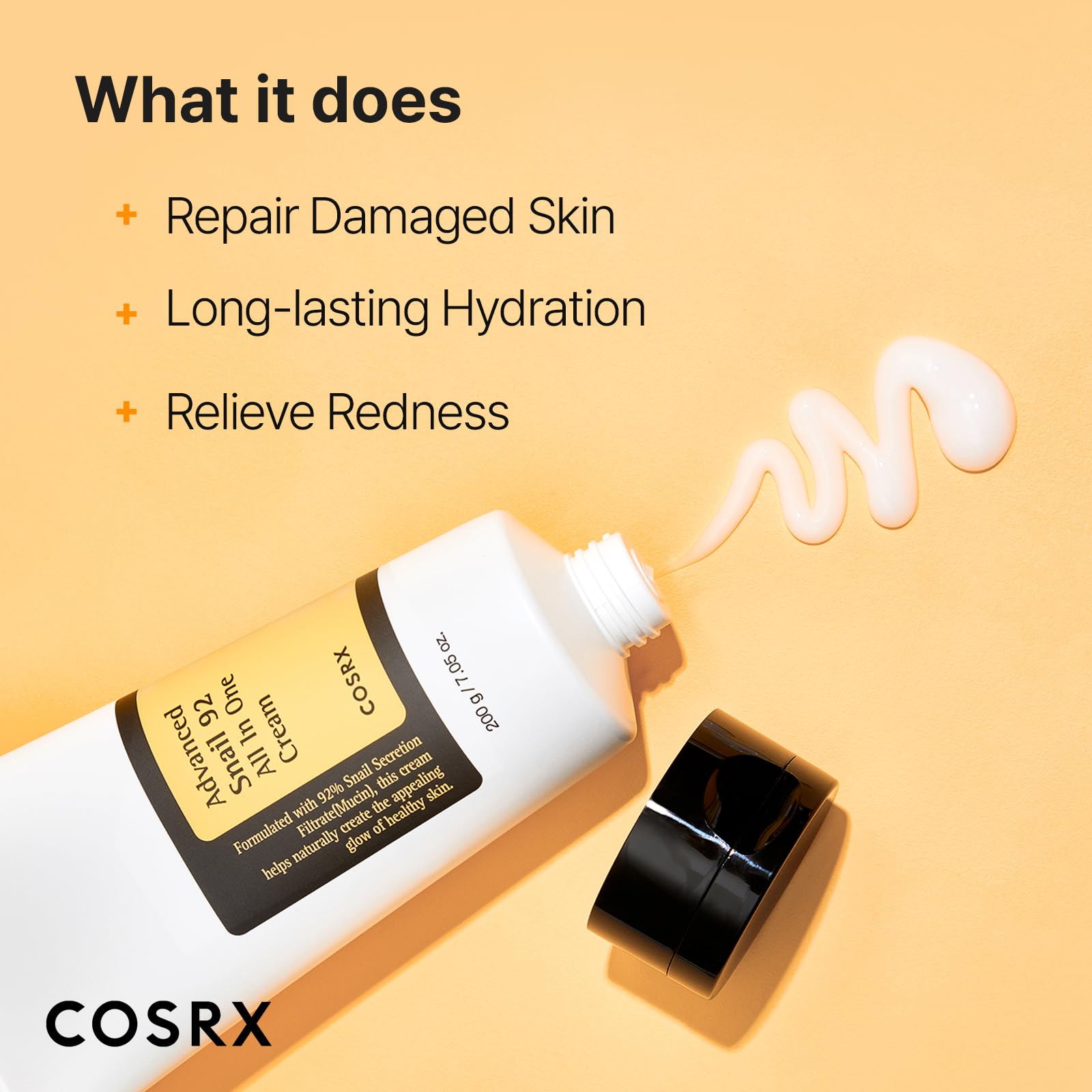COSRX Snail Mucin 92% Moisturizer, Daily Repair Face Gel Cream for Dry, Sensitive Skin COSRX buy supplements canada