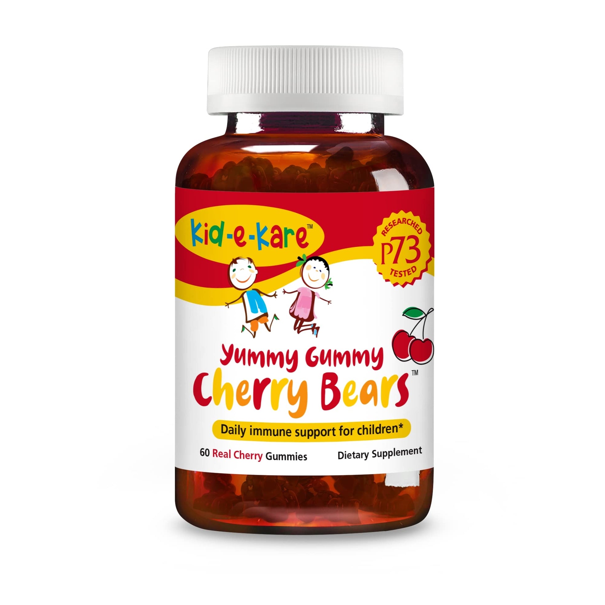 NORTH AMERICAN HERB & SPICE kid-e-kare Yummy Gummy Cherry Bears - 60 Real Cherry Gummies - Daily Immune Support for Children - With P73 Oreganol & Black Seed Oil - Non-GMO - 30 Servings NORTH AMERICAN HERB & SPICE buy supplements canada